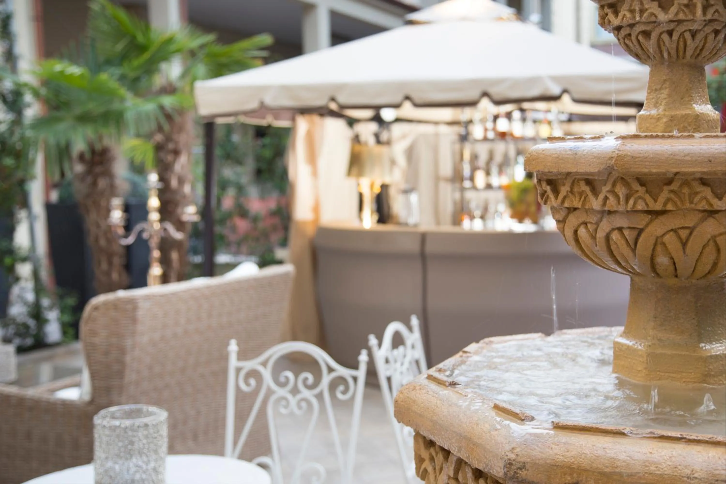 Natural landscape in Hotel Milton Roma