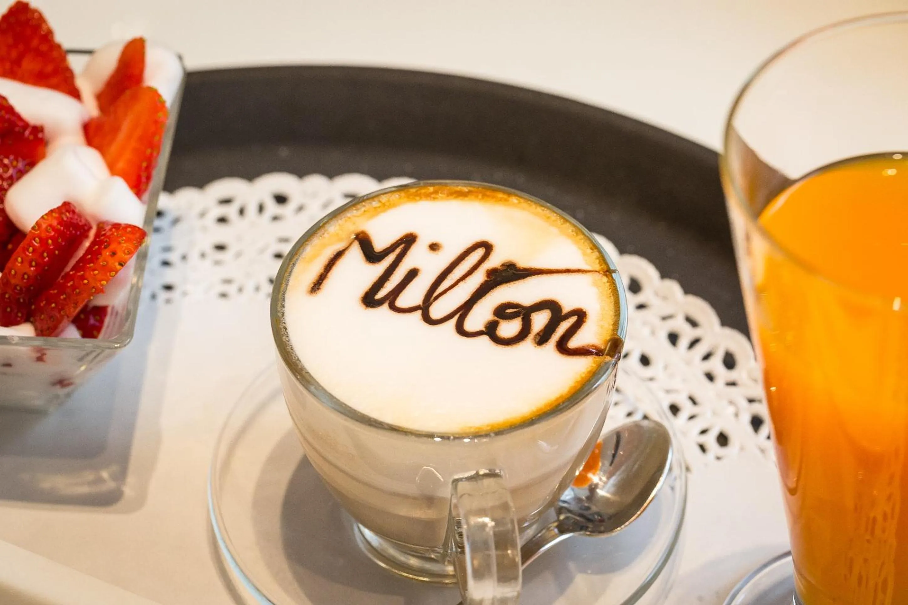 Food in Hotel Milton Roma