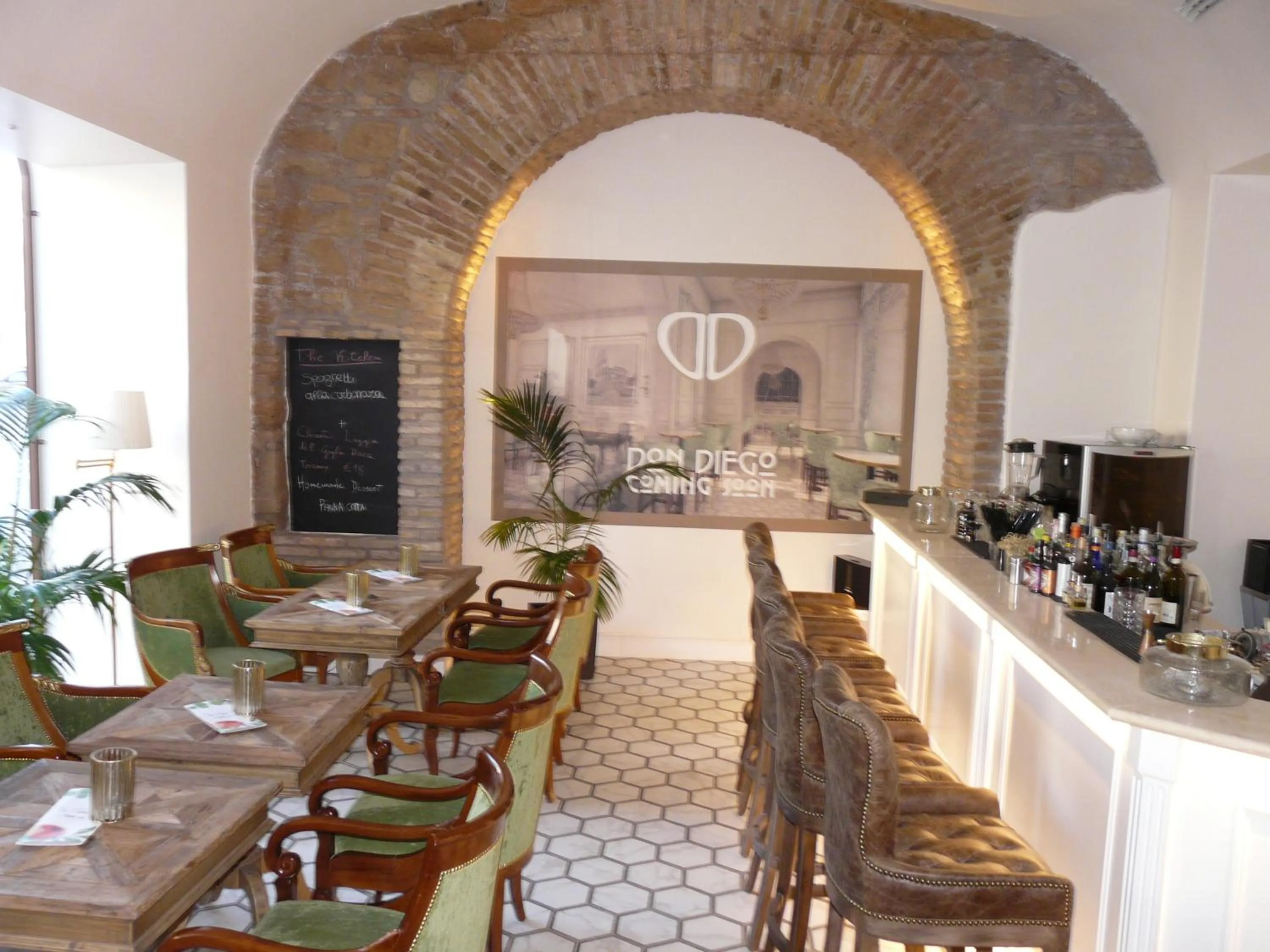 Restaurant/places to eat in Hotel Milton Roma