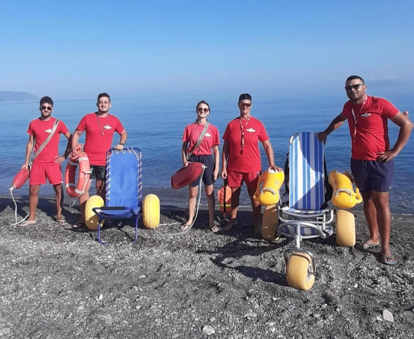 Staff in Hotel Il Gabbiano Beach