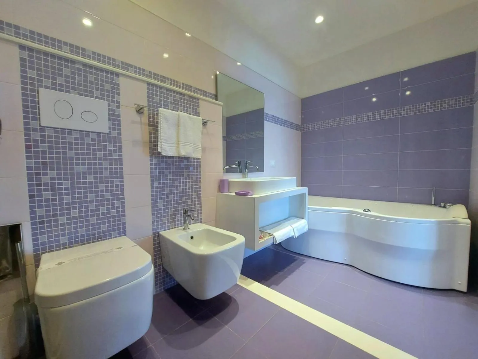 Bathroom in Hotel Il Gabbiano Beach