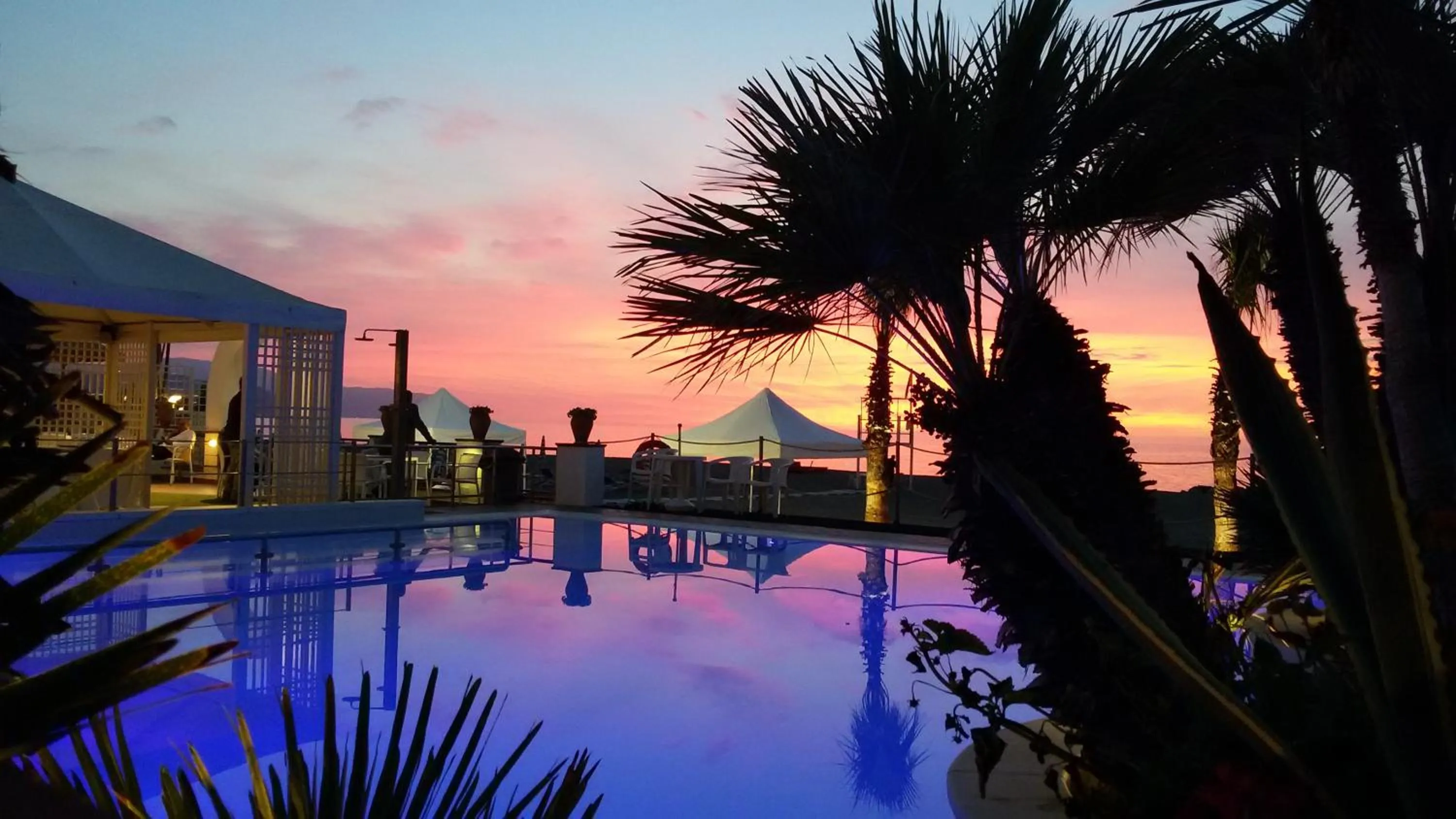 Swimming pool in Hotel Il Gabbiano Beach