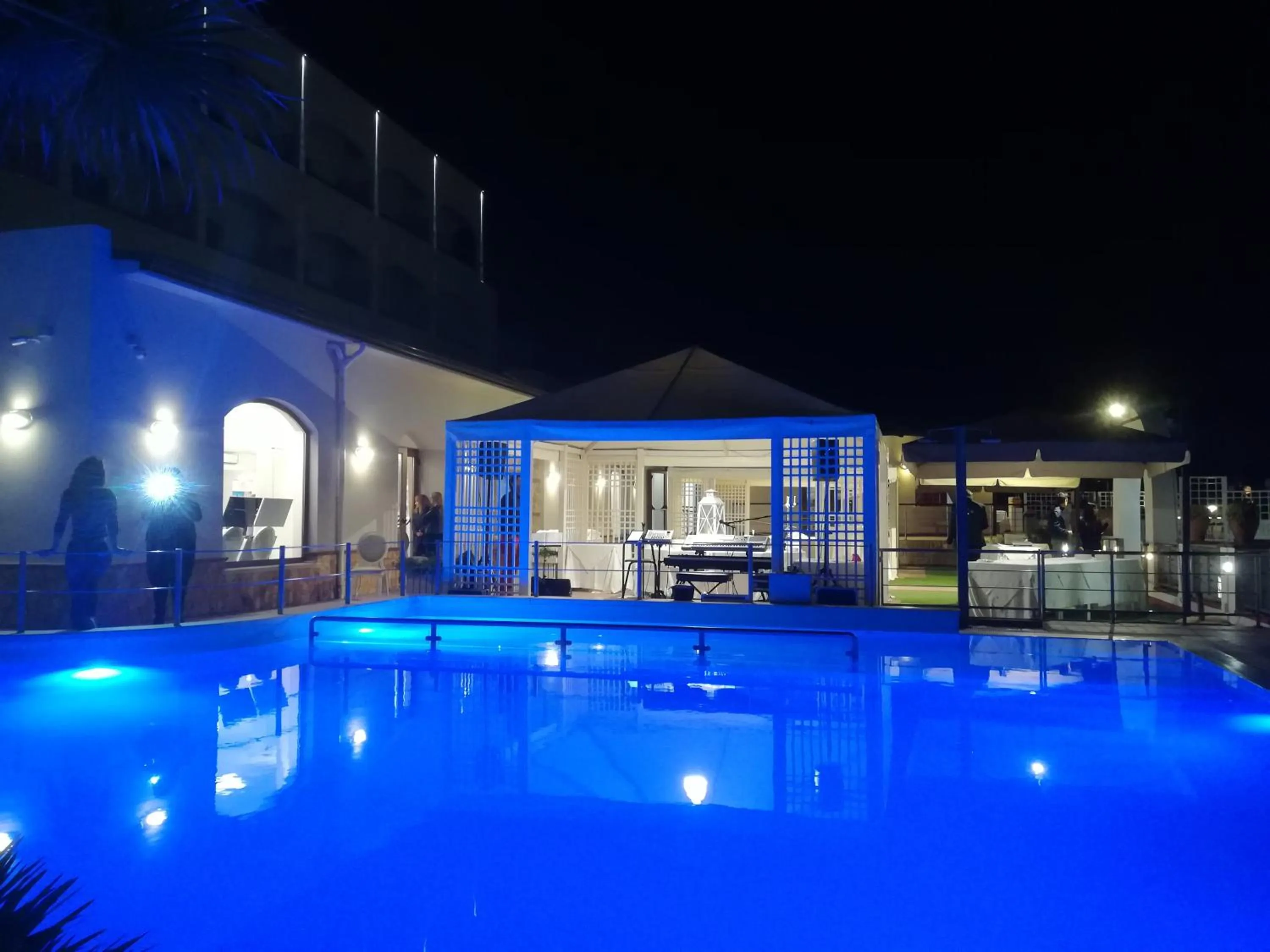 Swimming pool in Hotel Il Gabbiano Beach