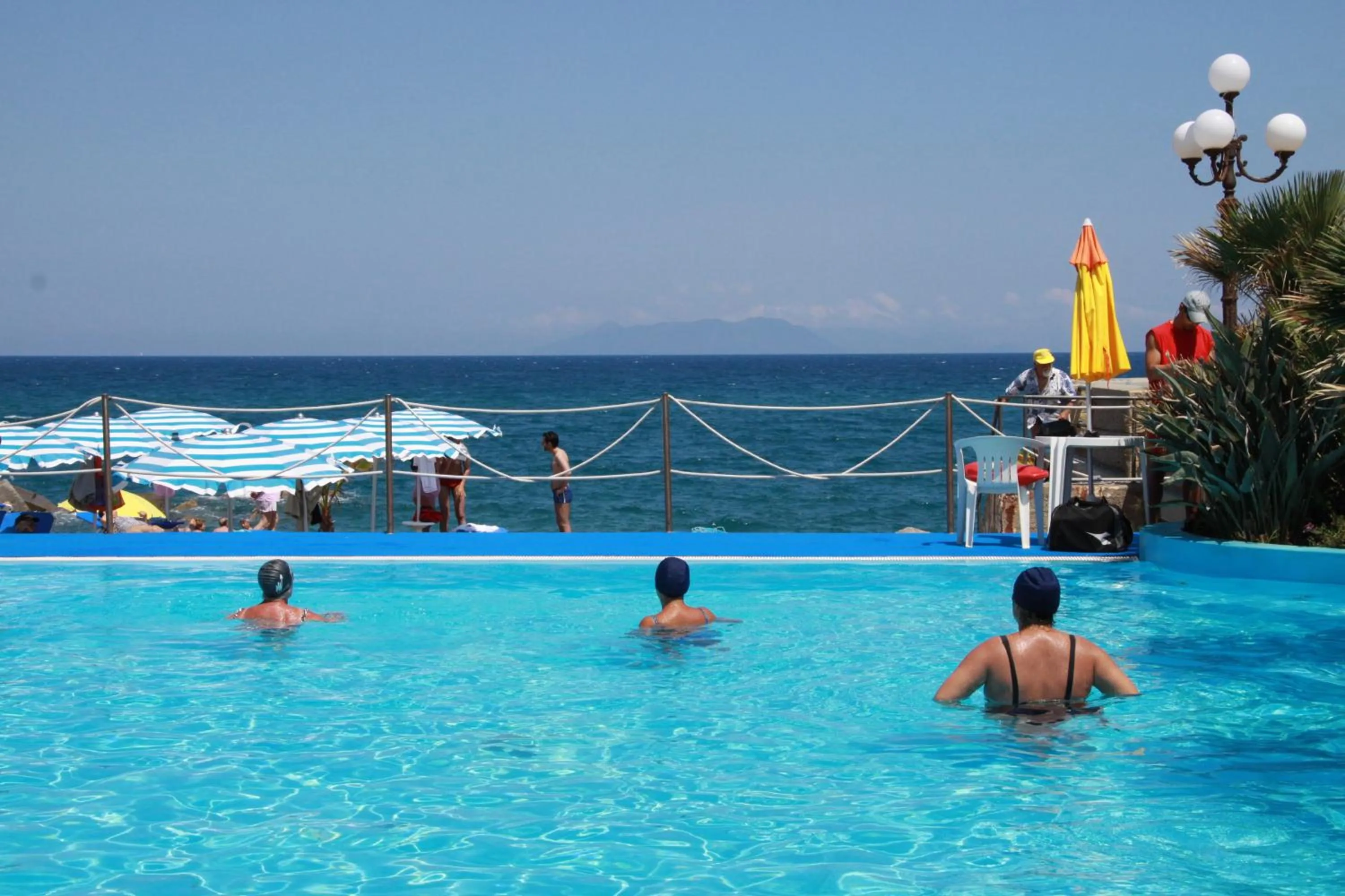 Swimming pool in Hotel Il Gabbiano Beach