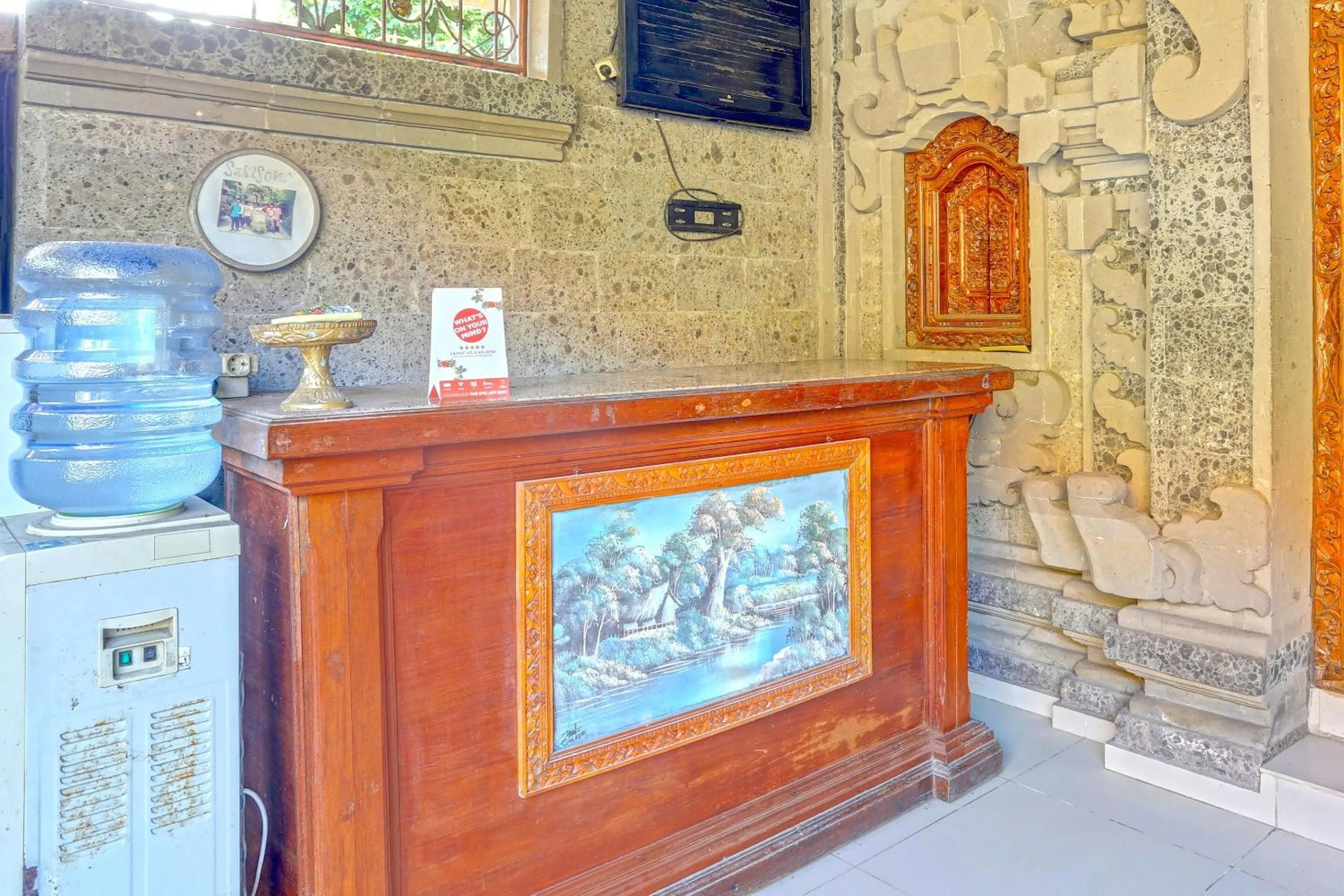 Lobby or reception in OYO Collection O 91125 Puri Dewa Bharata