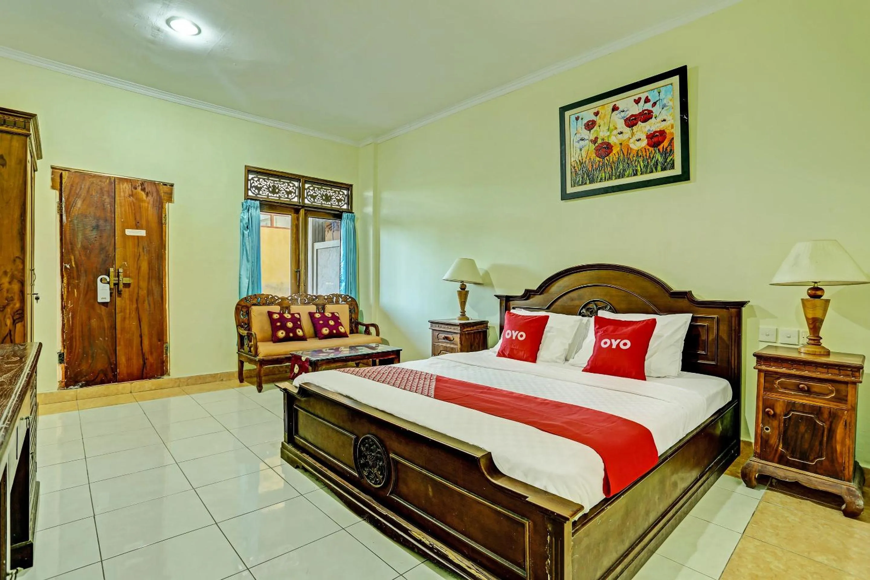 Bedroom, Bed in OYO Collection O 91125 Puri Dewa Bharata