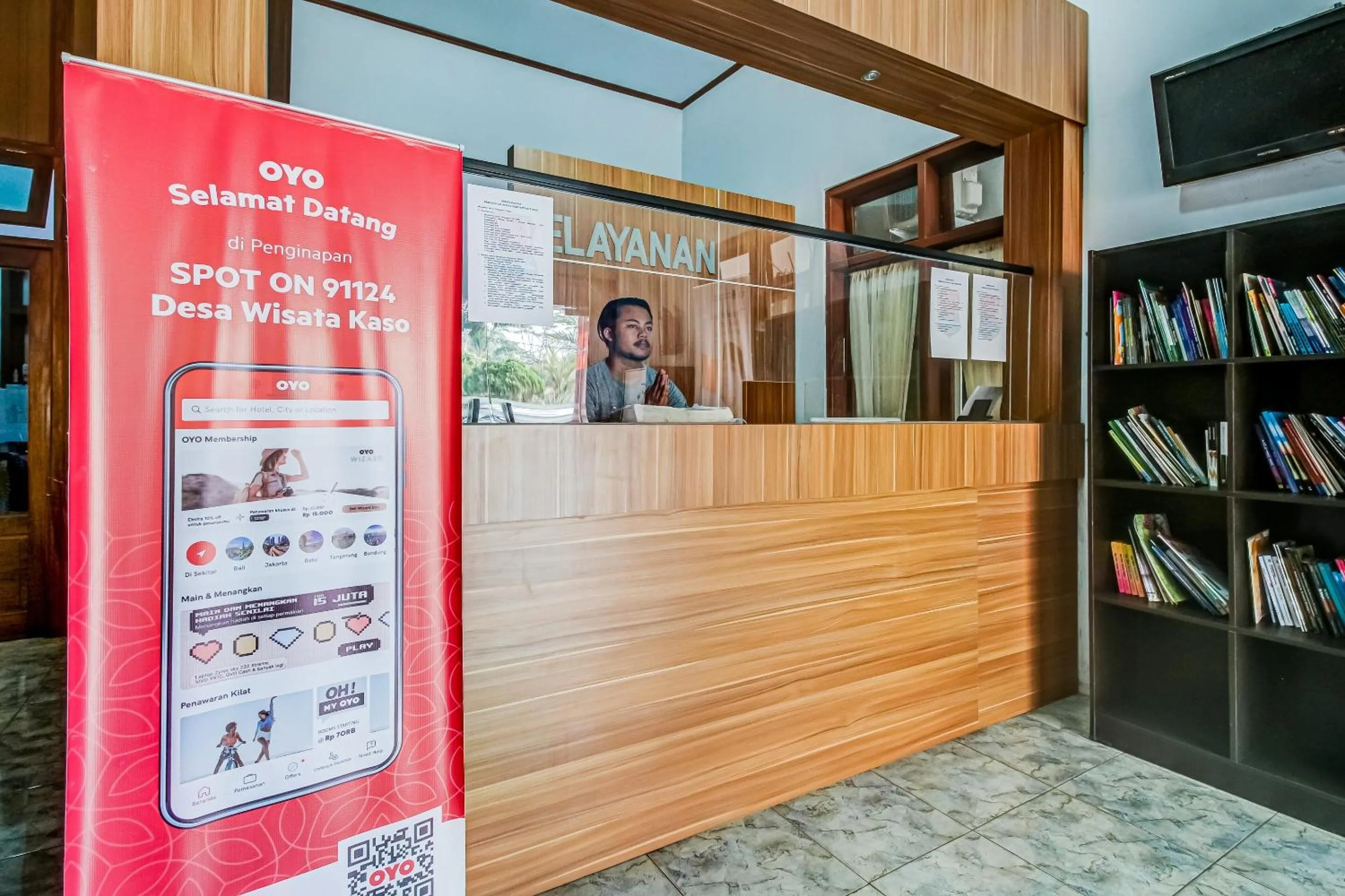 Lobby or reception in Hotel O Desa Wisata Kaso Near Kantor Kepala Desa Kaso