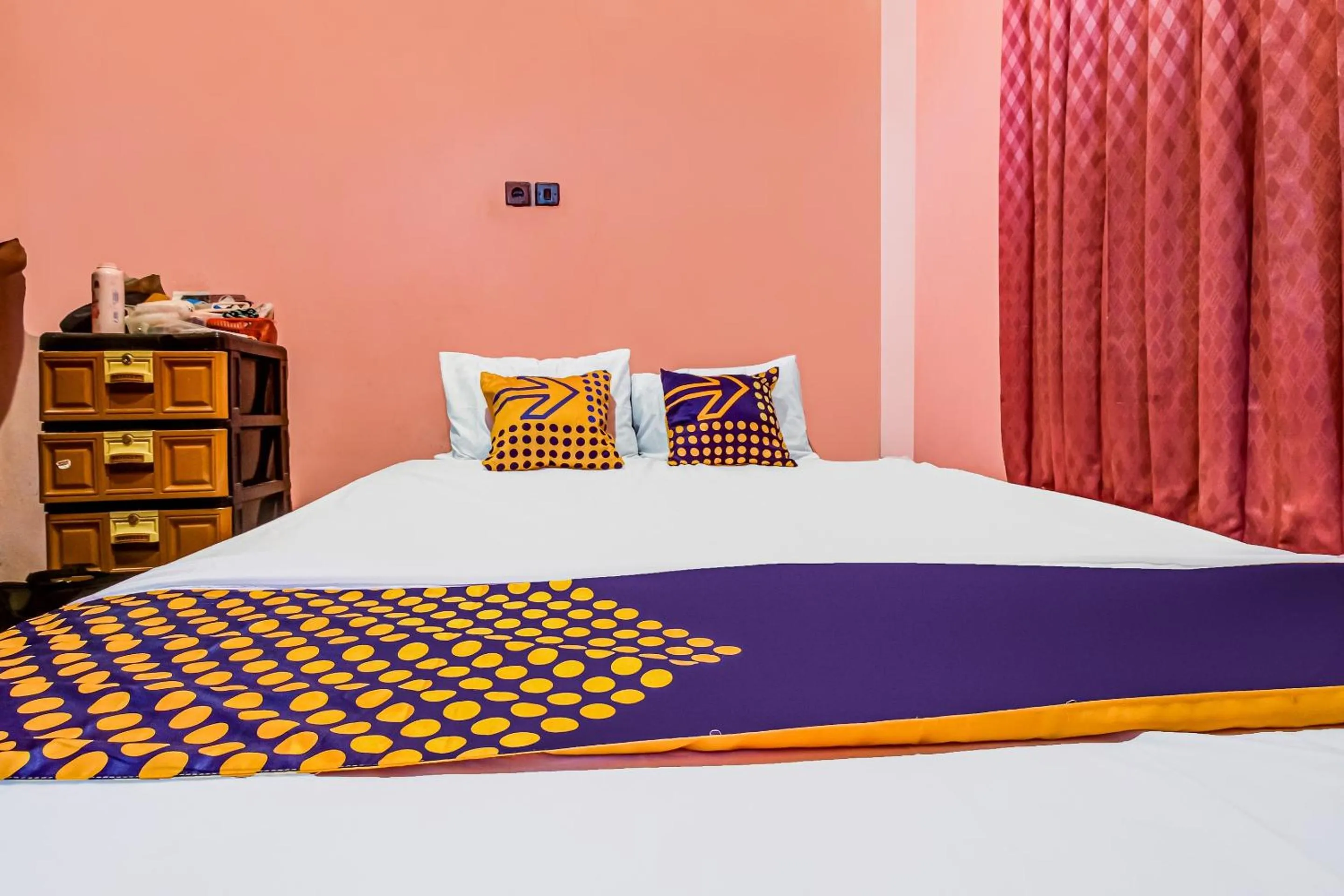 Bedroom, Bed in Hotel O Desa Wisata Kaso Near Kantor Kepala Desa Kaso