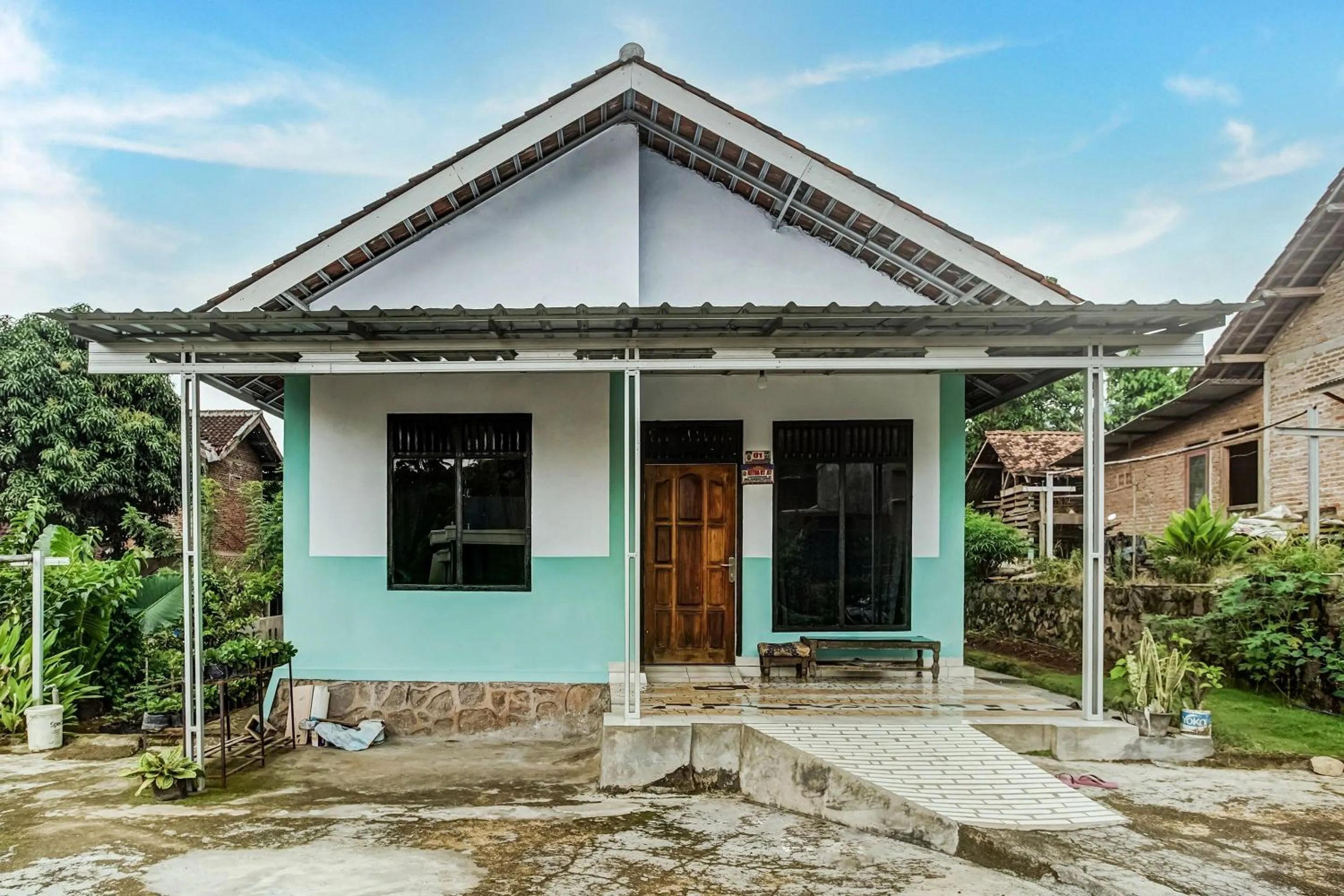 Facade/entrance in Hotel O Desa Wisata Sumber Agung Syariah