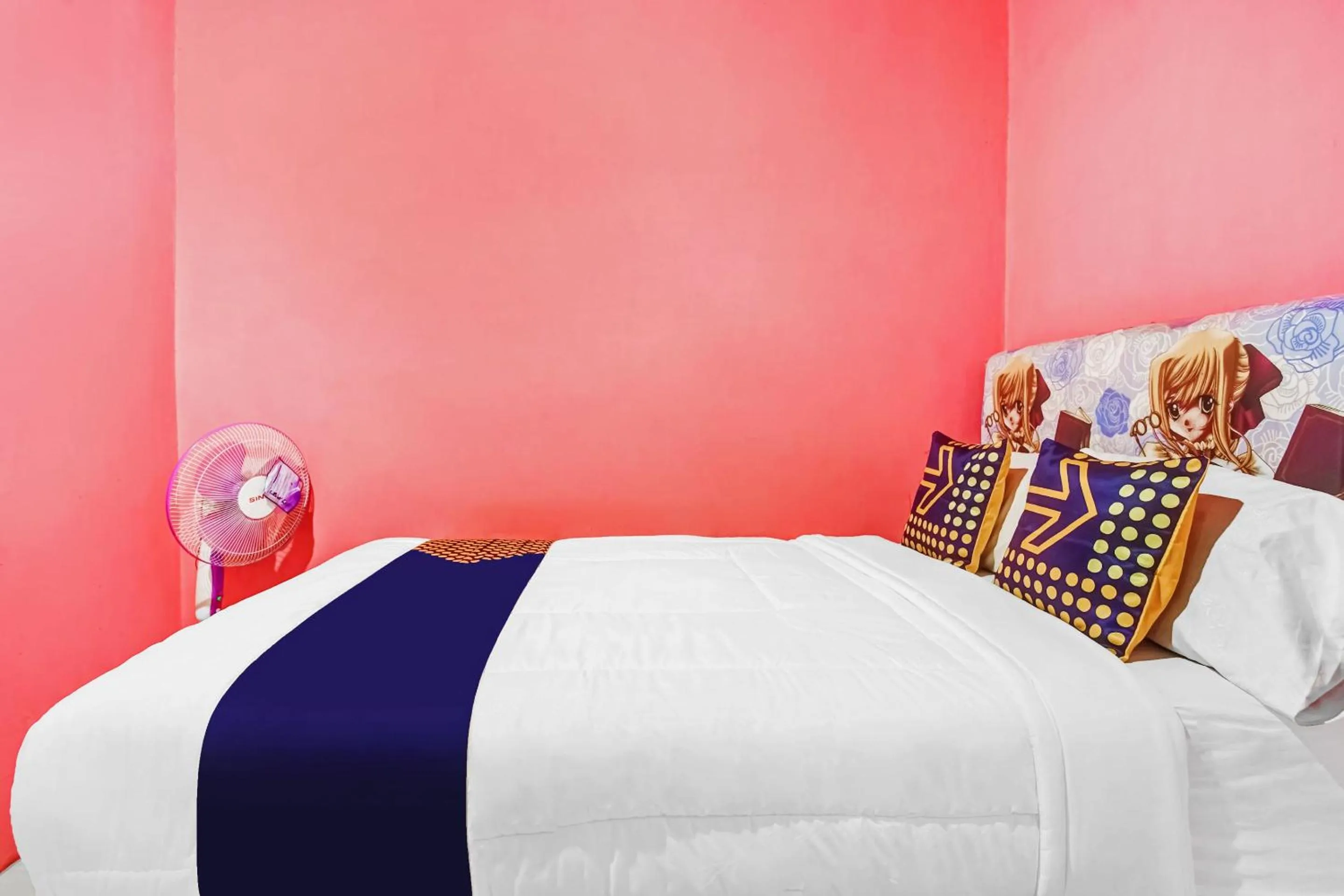 Bedroom in Hotel O Desa Wisata Sumber Agung Syariah