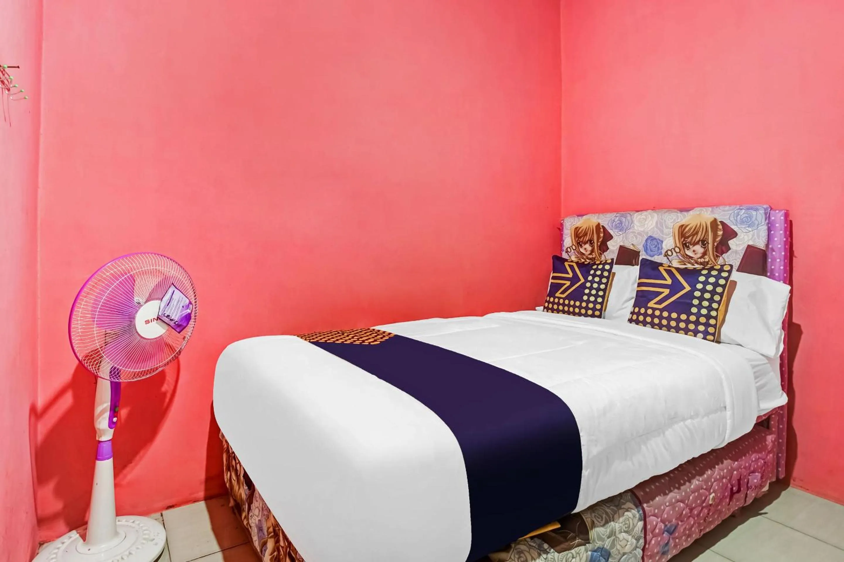 Bedroom in Hotel O Desa Wisata Sumber Agung Syariah