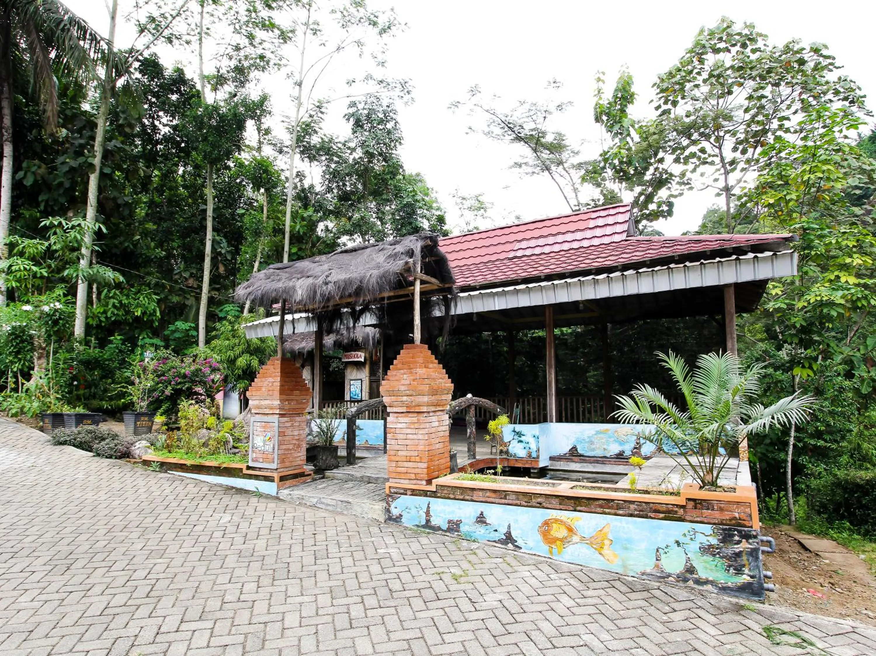 Floor plan in Hotel O Desa Wisata Tebing Lingga