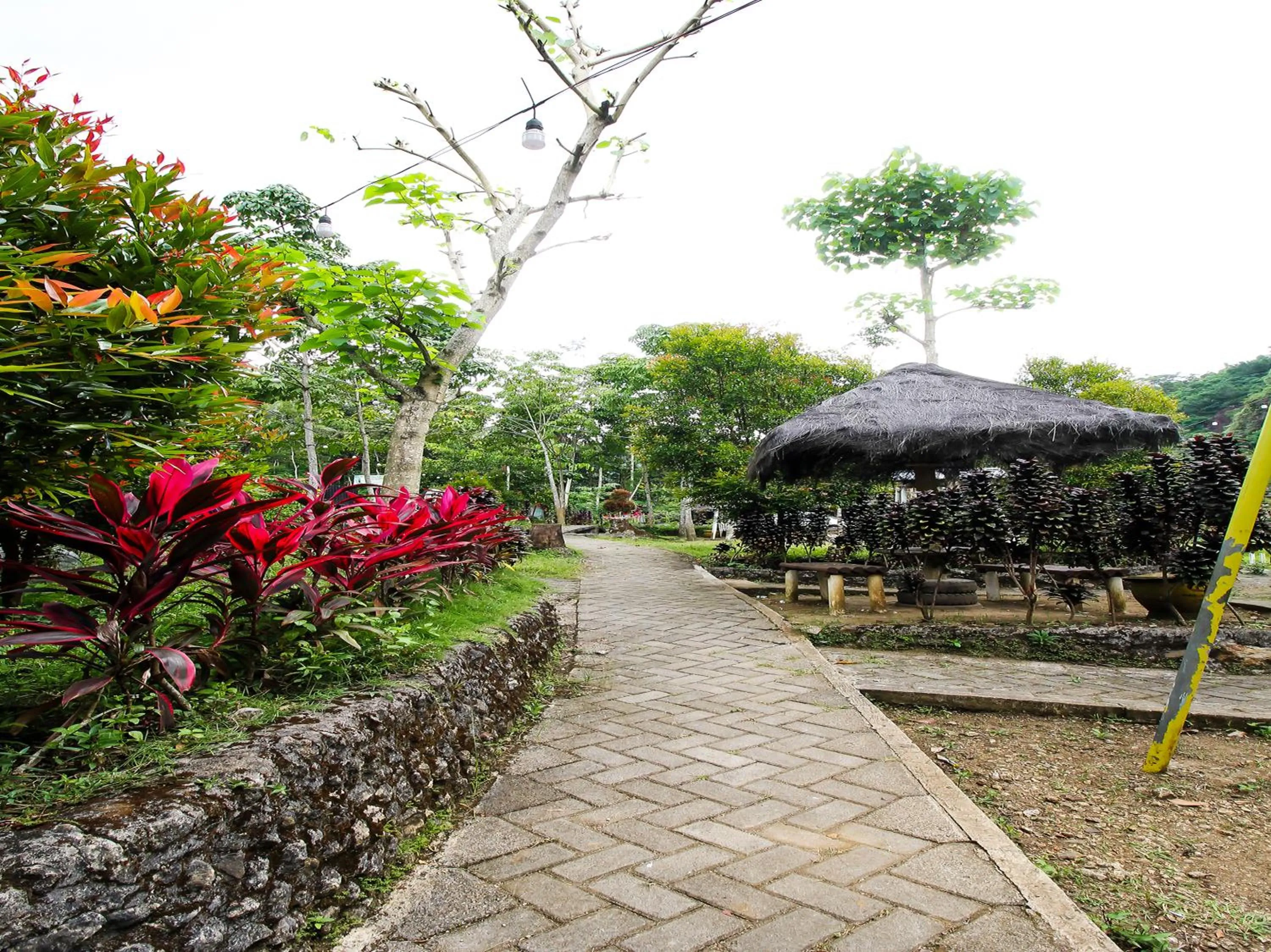 Garden in Hotel O Desa Wisata Tebing Lingga
