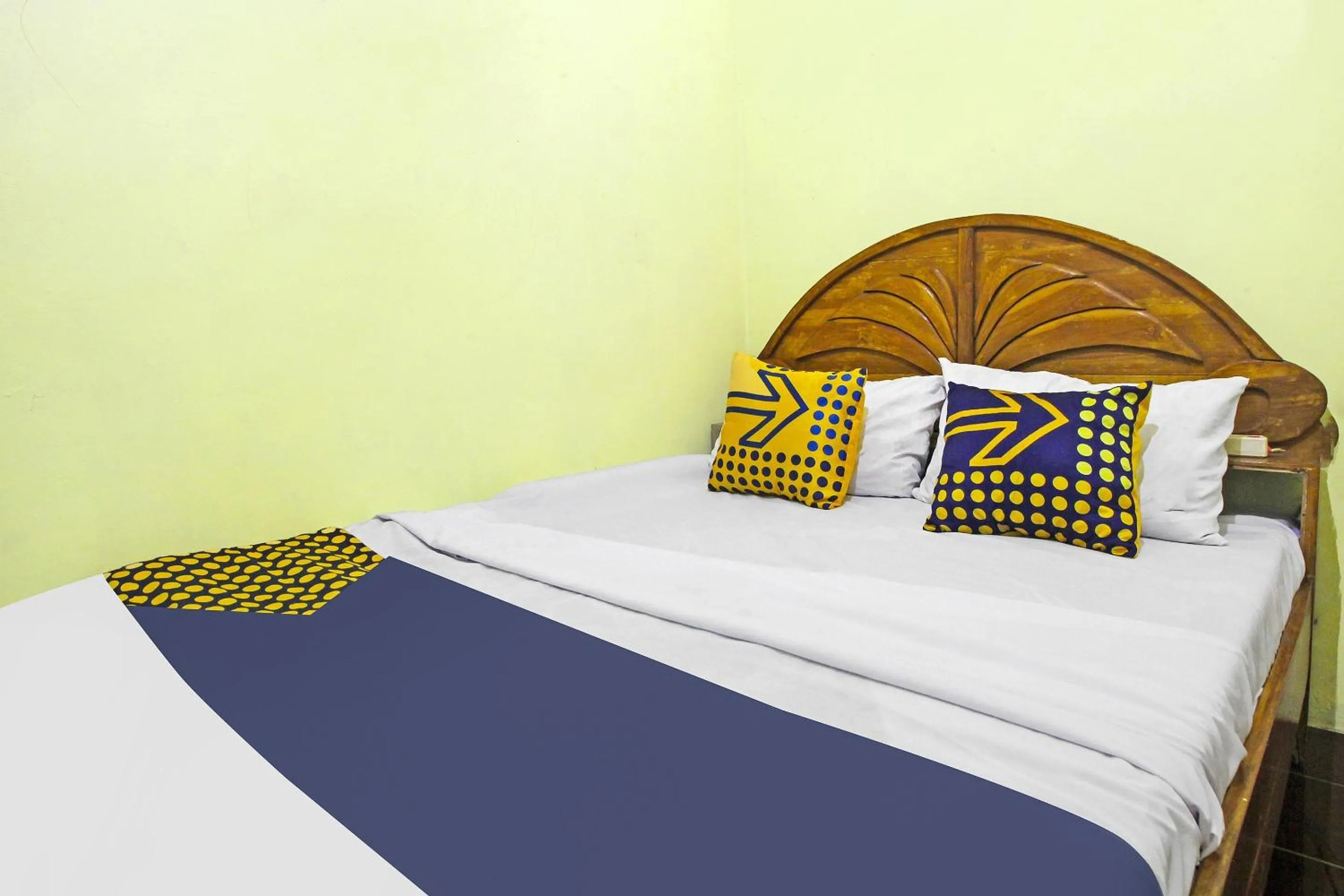 Bedroom, Bed in Hotel O Desa Wisata NangelasariNearPasir Tulang