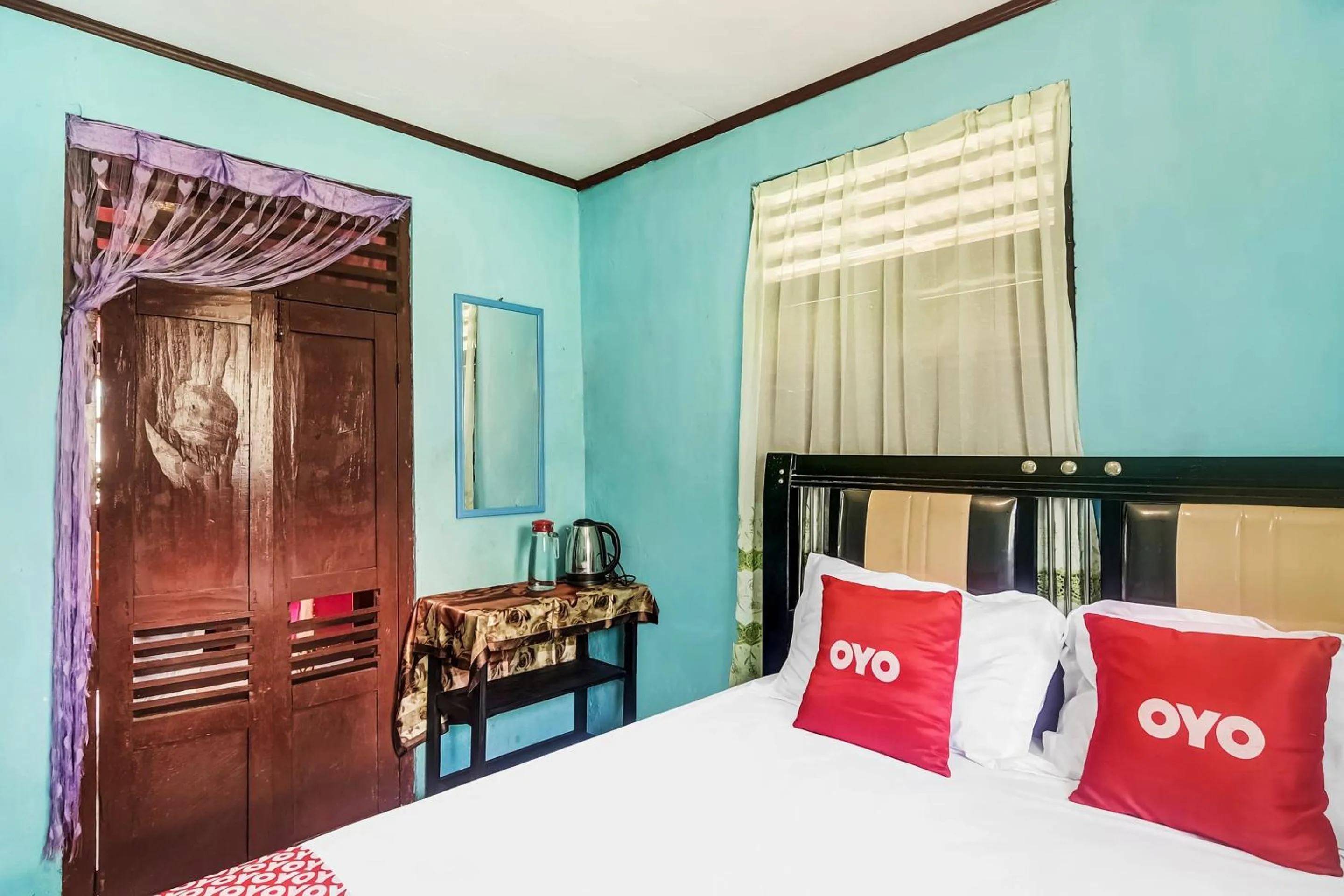 Bedroom, Bed in OYO Homes 91148 Homesstay Desa Wisata Bahoi Near Ekowisata Mangrove Desa Bahoi