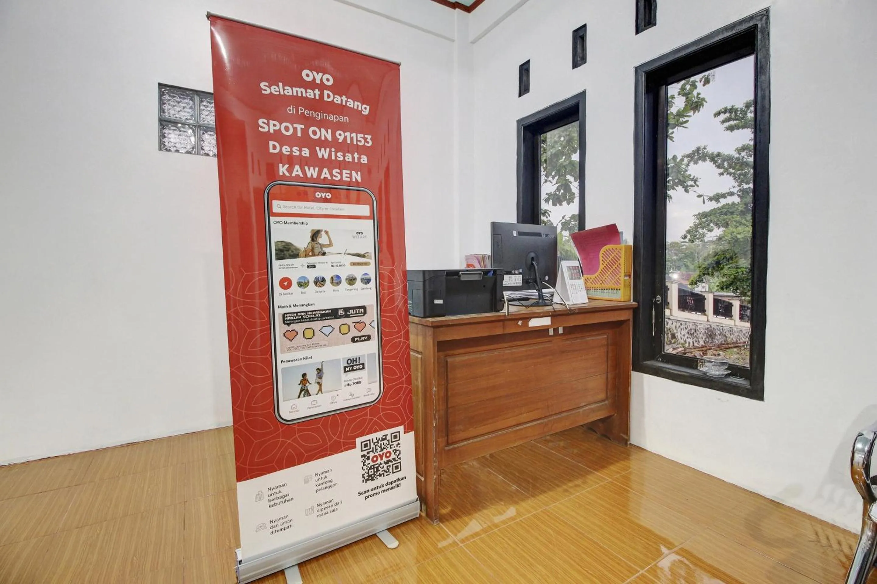 Lobby or reception in Hotel O Desa Wisata Kawasen
