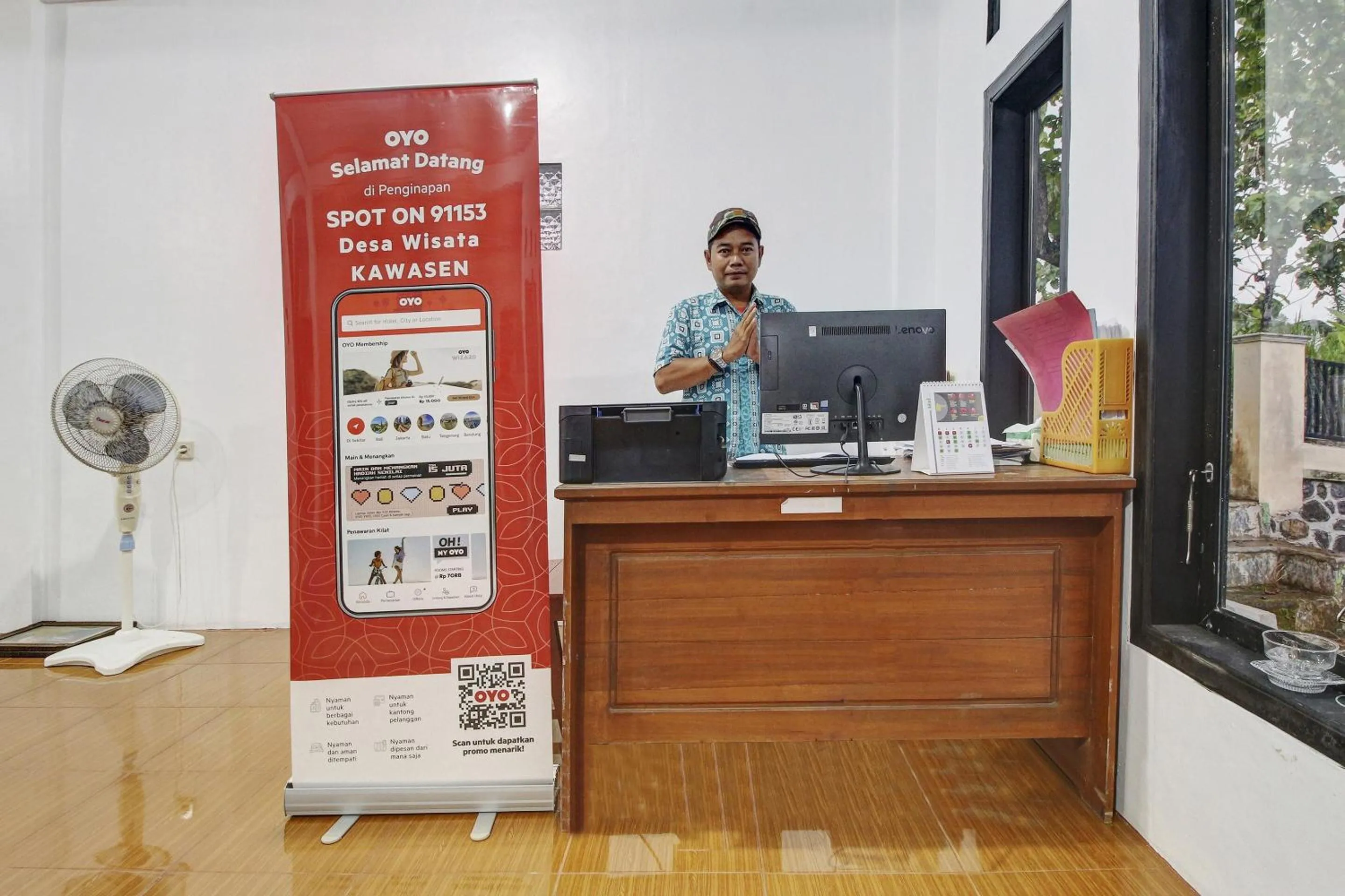 Lobby or reception in Hotel O Desa Wisata Kawasen