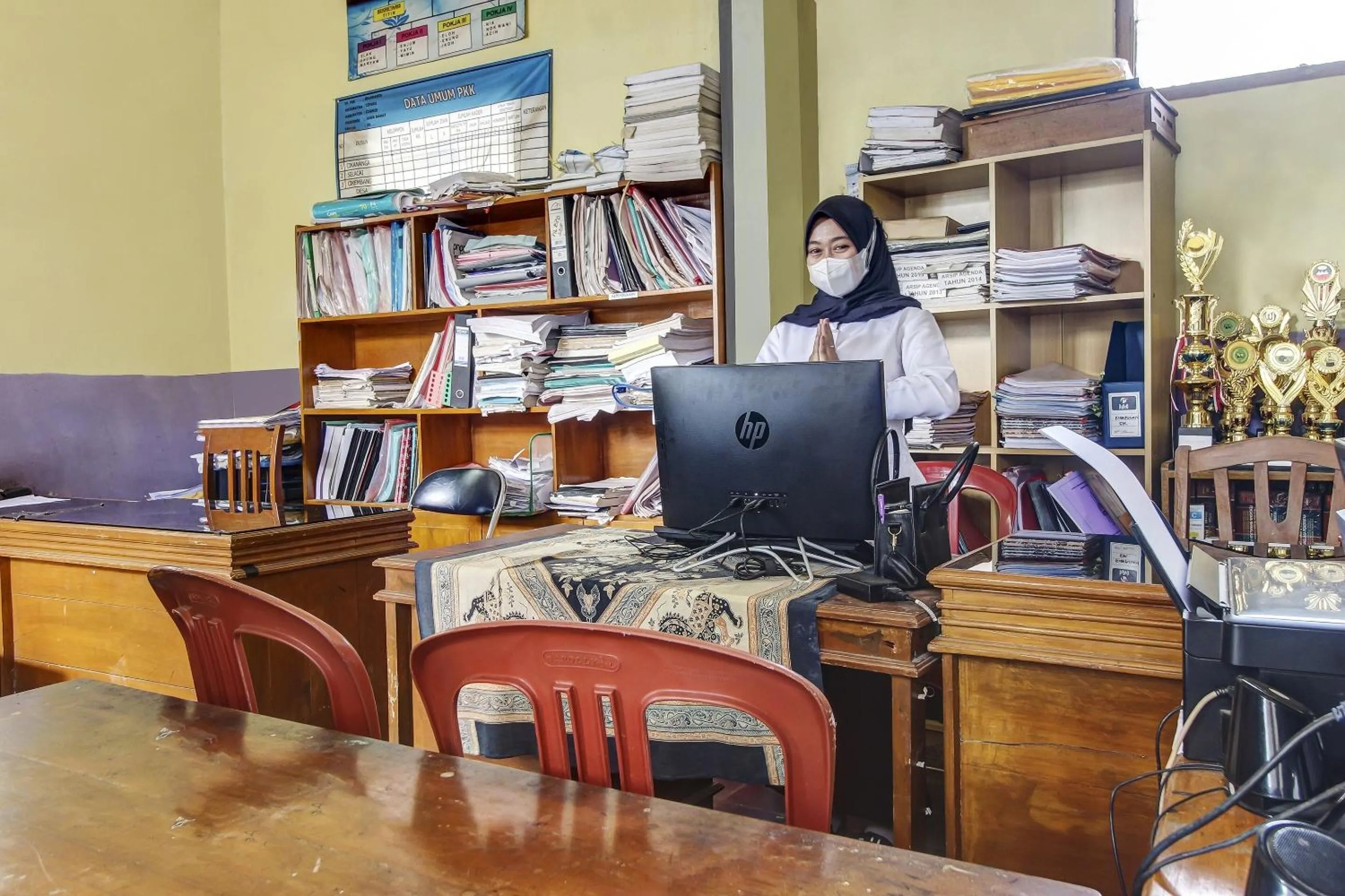 Lobby or reception in Hotel O Desa Wisata Selamanik Ciamis