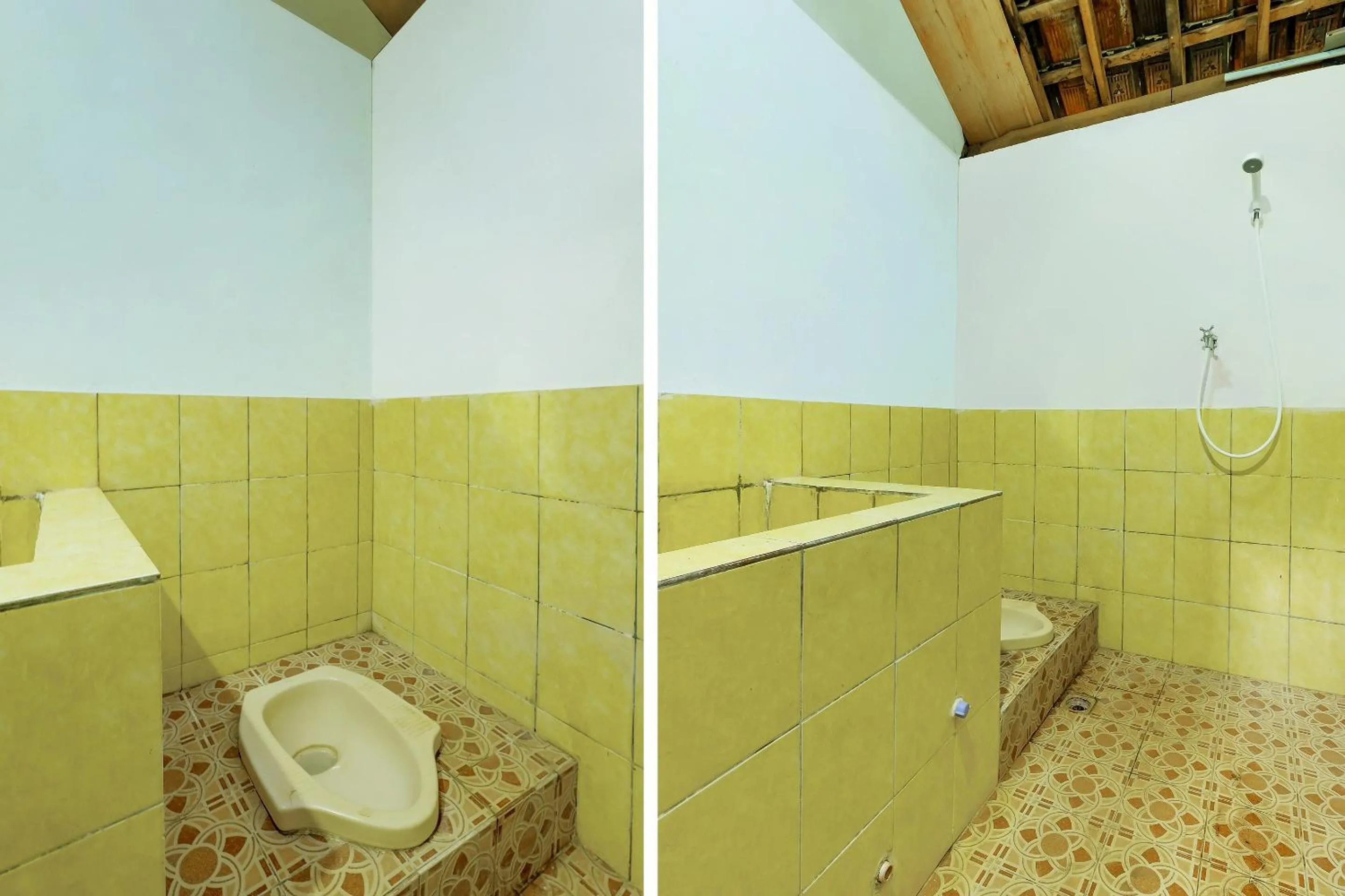 Bathroom in OYO Homes 91154 Desa Wisata Wayang Manyaran Wonogiri