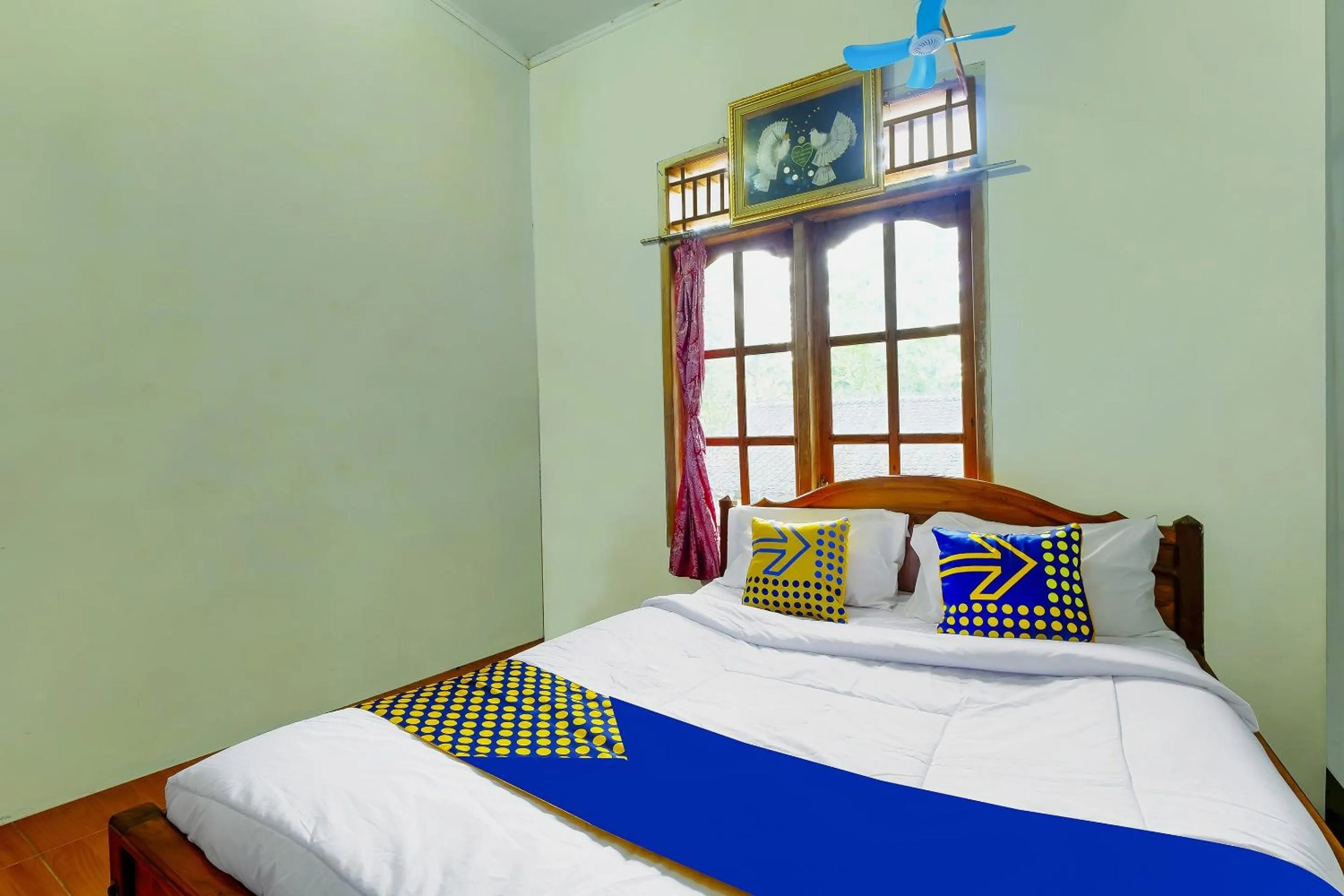 Bedroom, Bed in OYO Homes 91154 Desa Wisata Wayang Manyaran Wonogiri