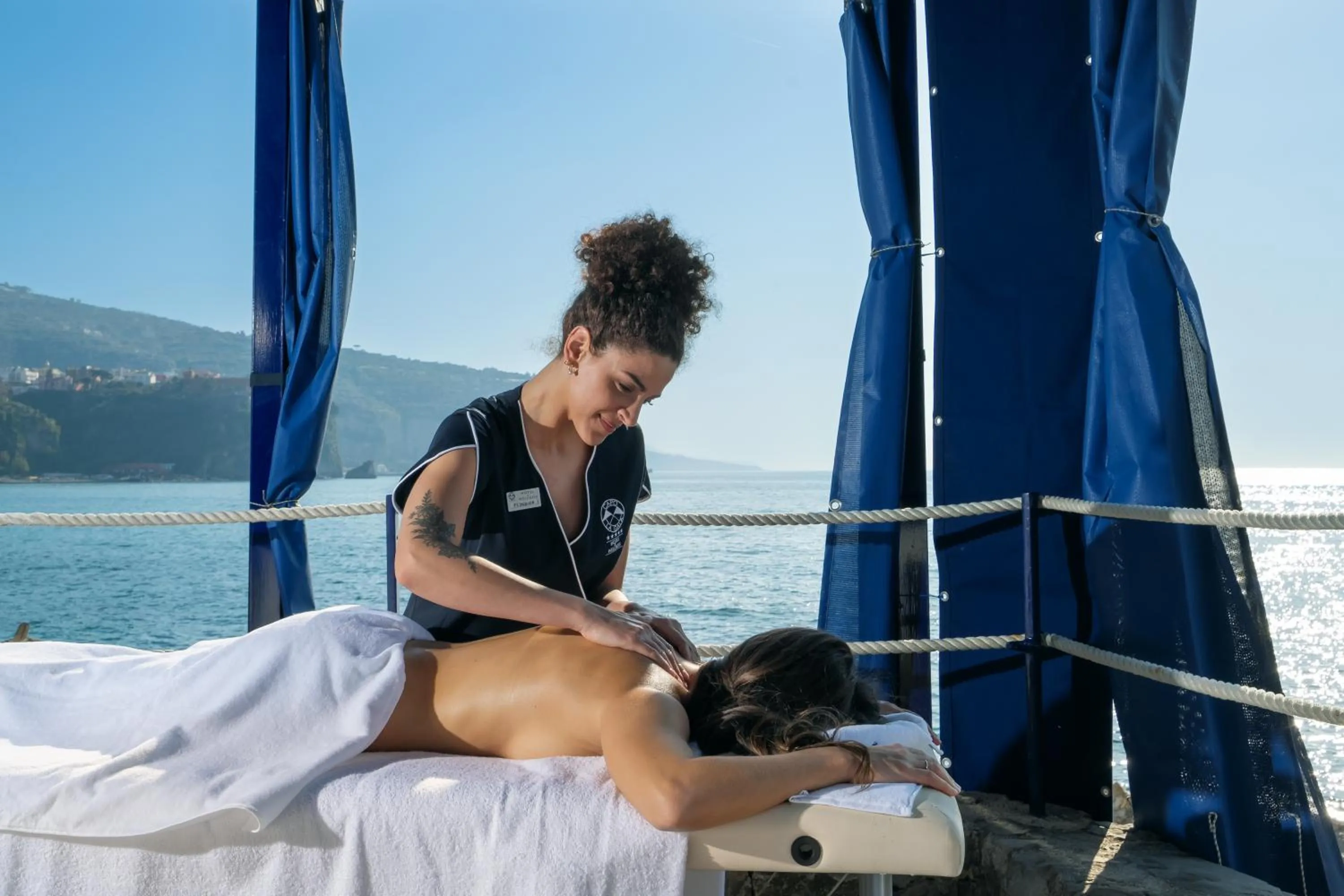 Massage in Capo la Gala Hotel&Wellness