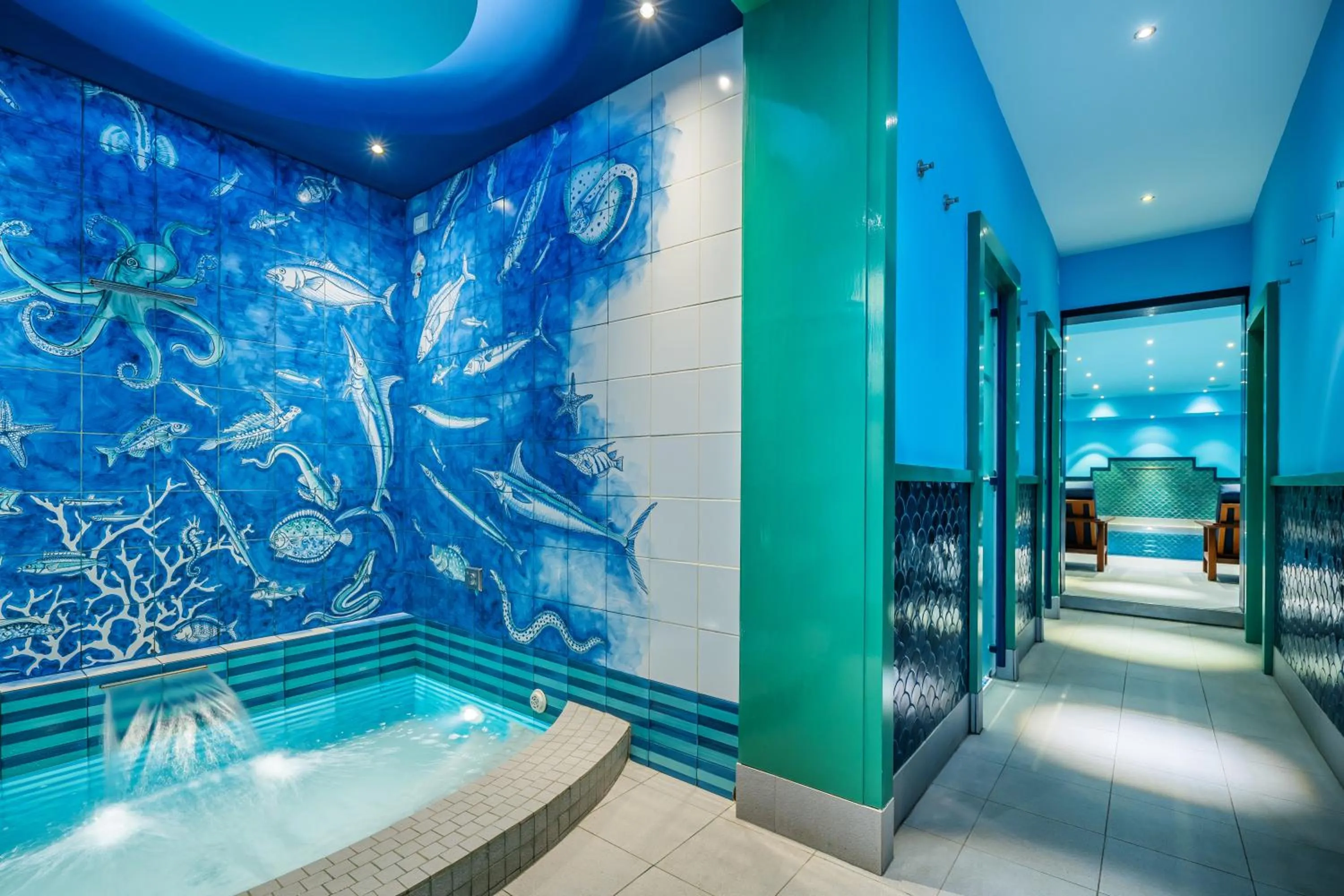 Sauna in Capo la Gala Hotel&Wellness