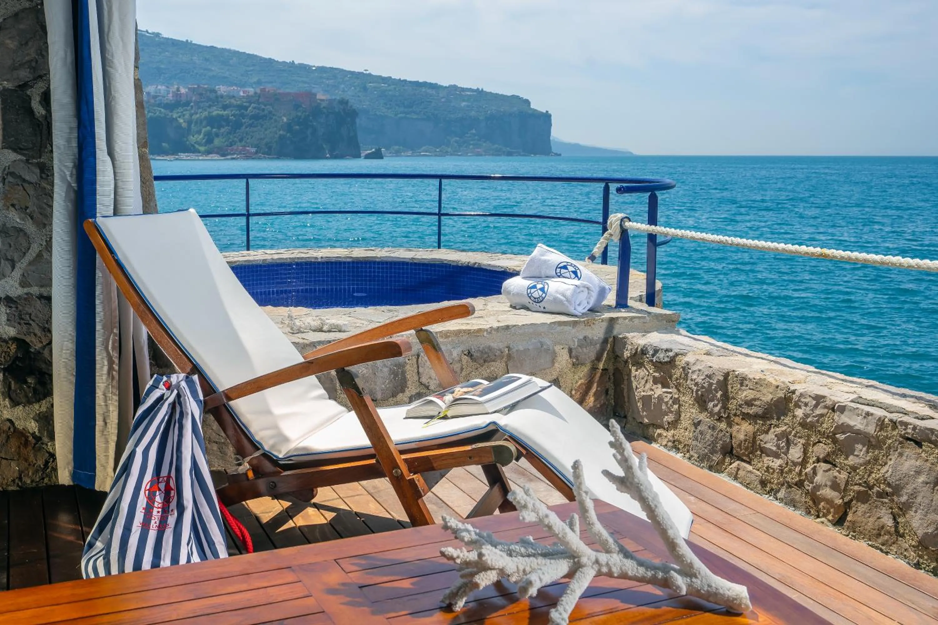 Balcony/Terrace in Capo la Gala Hotel&Wellness