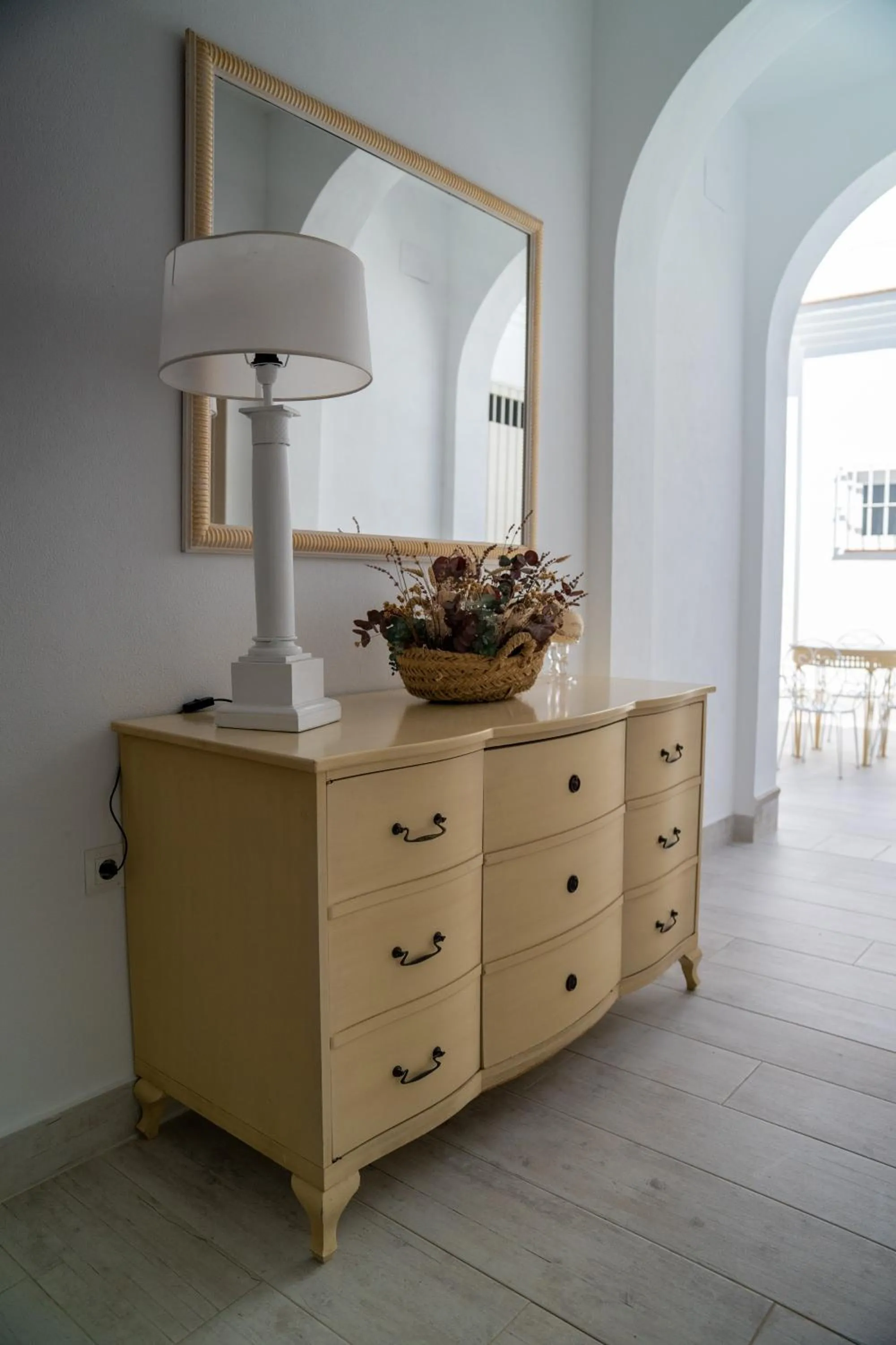 Decorative detail in Hospedarte Palacete Real