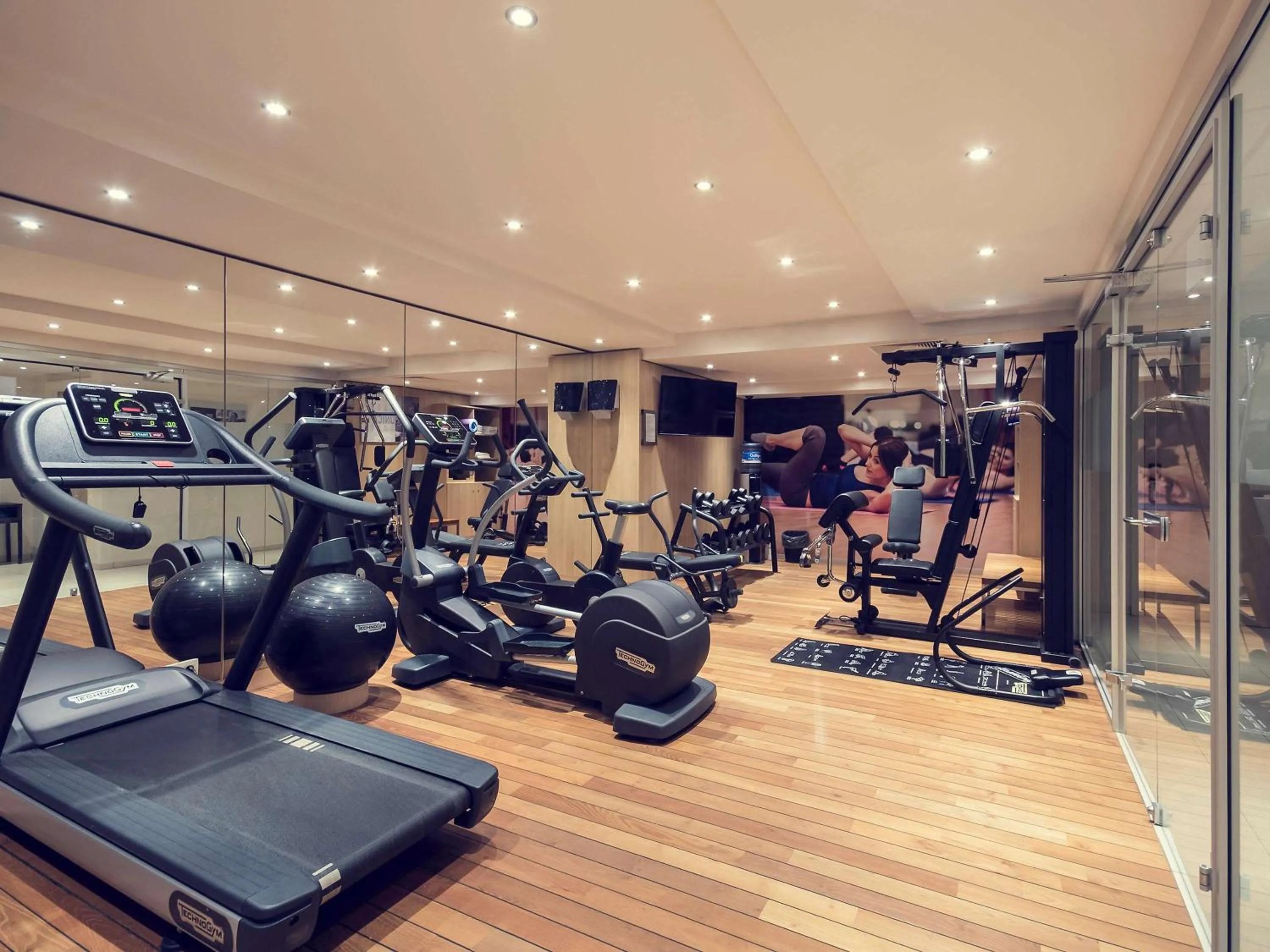 Fitness centre/facilities in Mercure Hotel Brussels Centre Midi