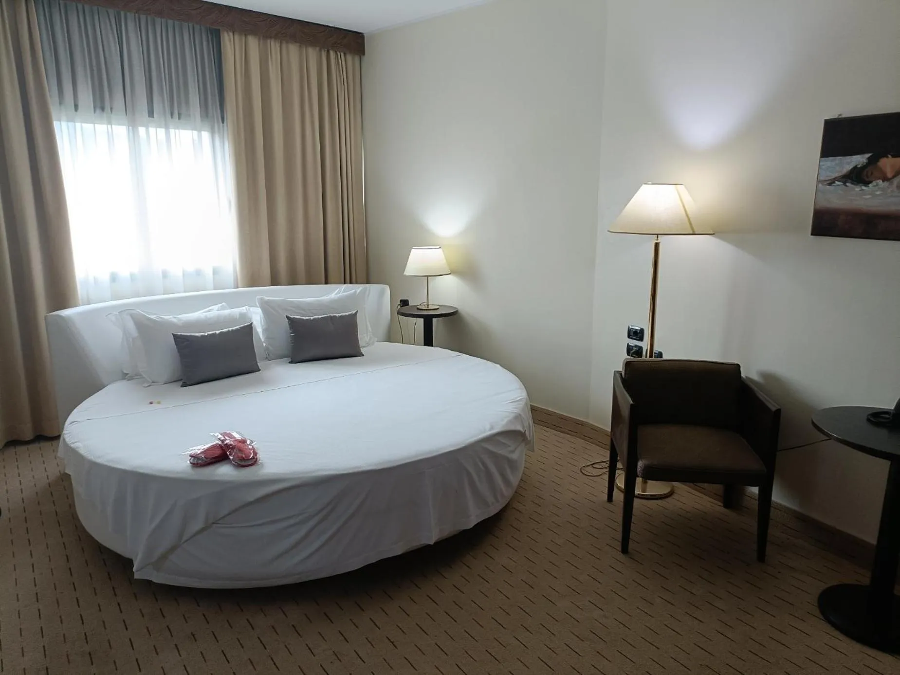 Bed in Green Hotel Ninfa