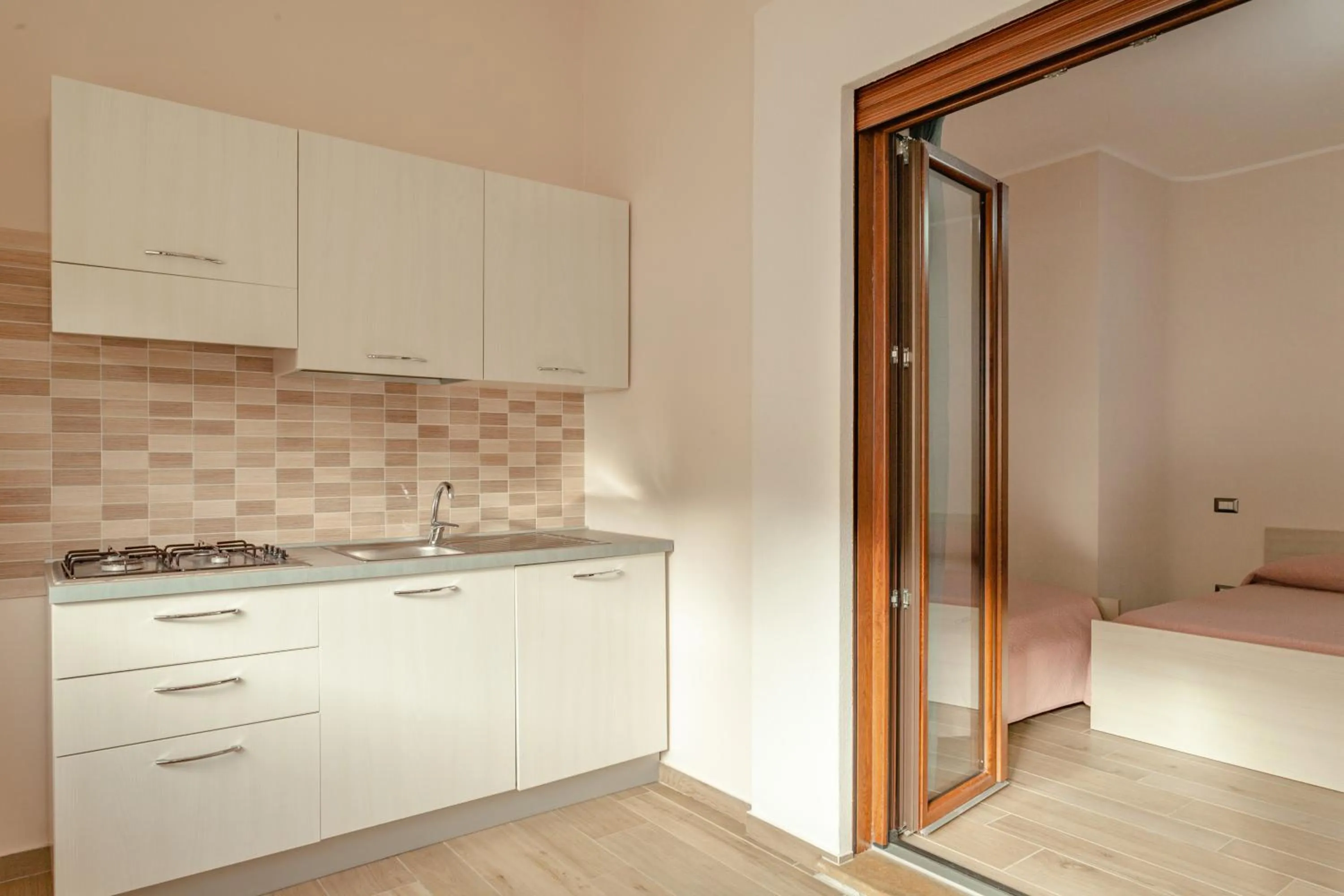 kitchen, Bed in RivaMare - Agropoli