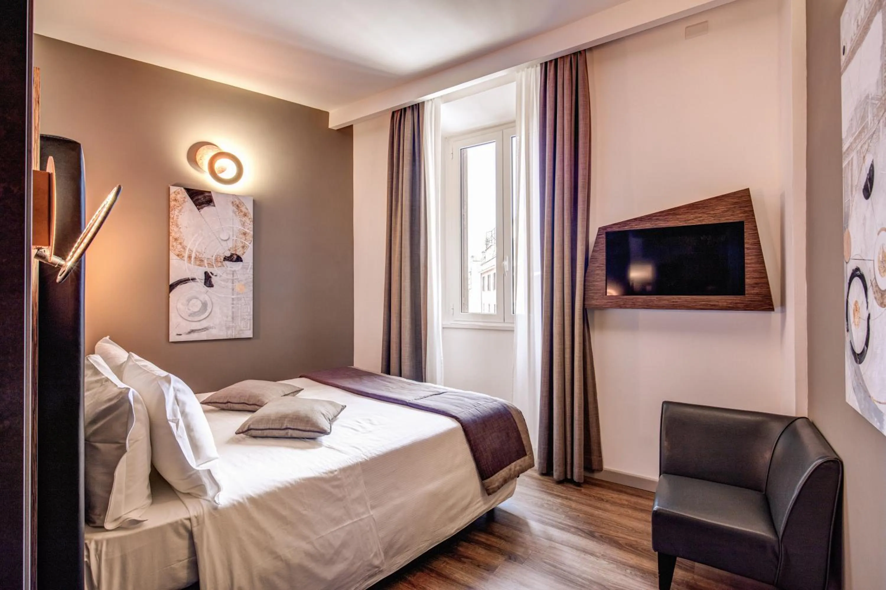 Bedroom, Bed in Al Manthia Hotel - Gruppo Trevi Hotels
