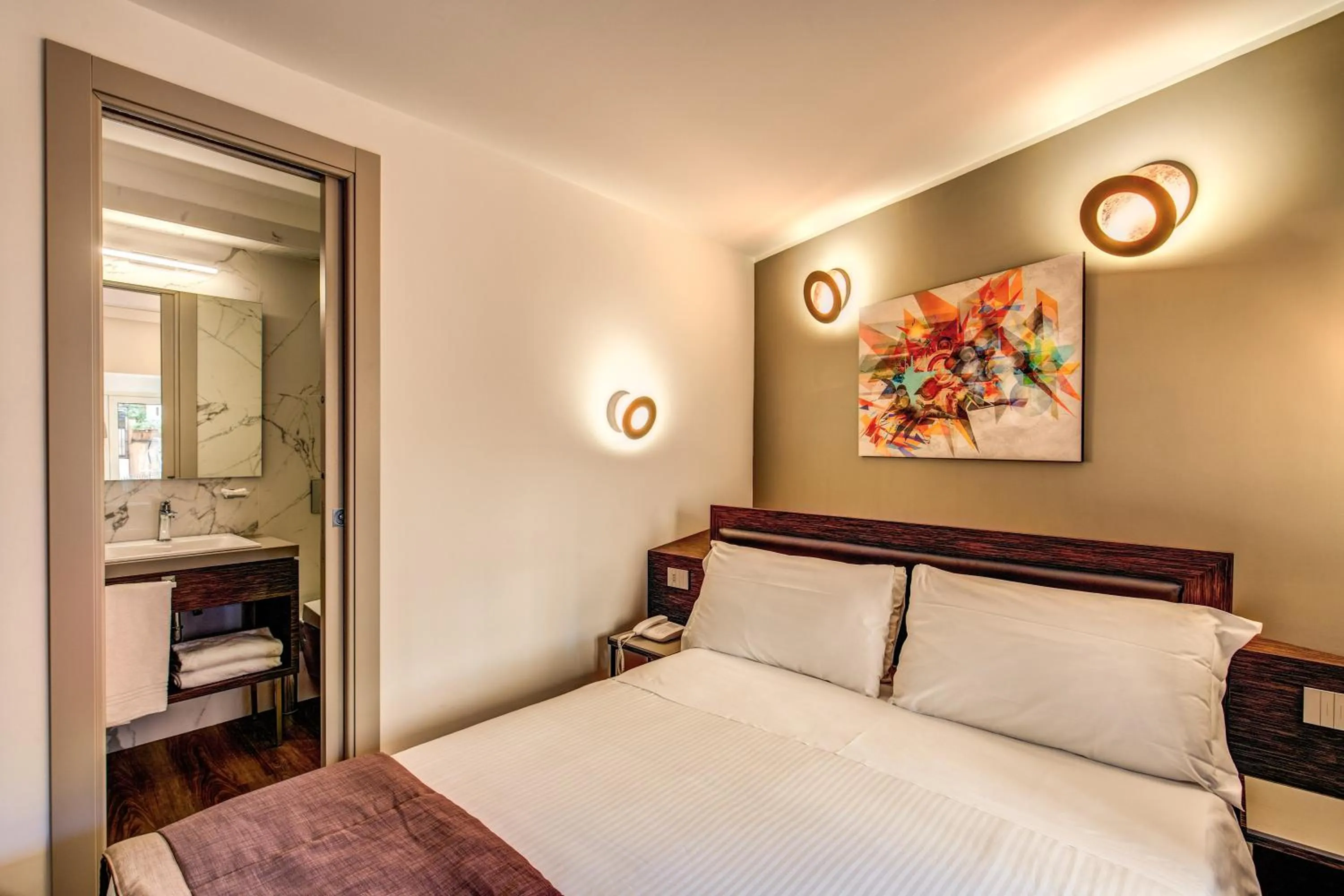Bedroom, Bed in Al Manthia Hotel - Gruppo Trevi Hotels