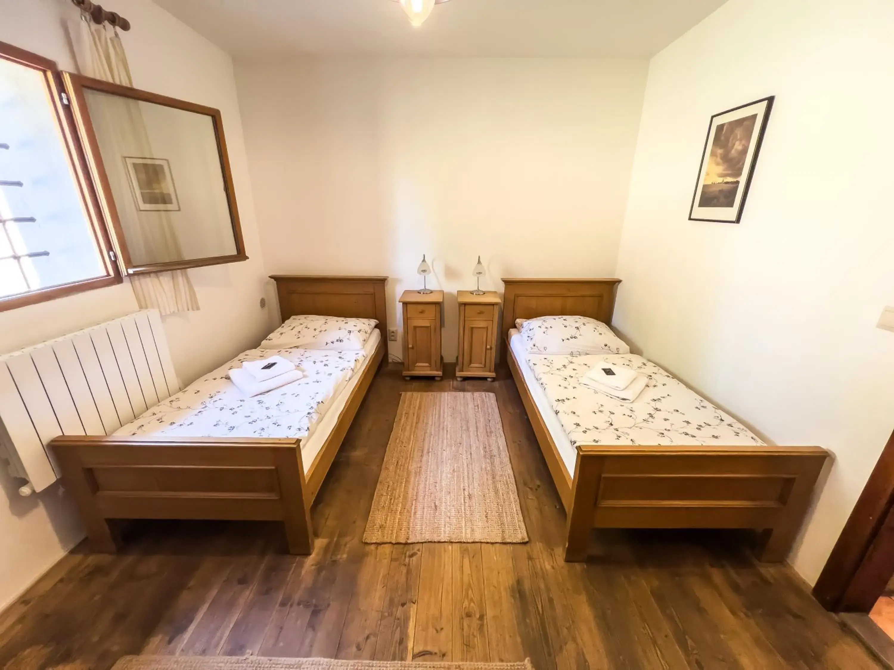 Twin Room - single occupancy in Pivovarský hotel Twin Room - single occupancy in Pivovarský hotel