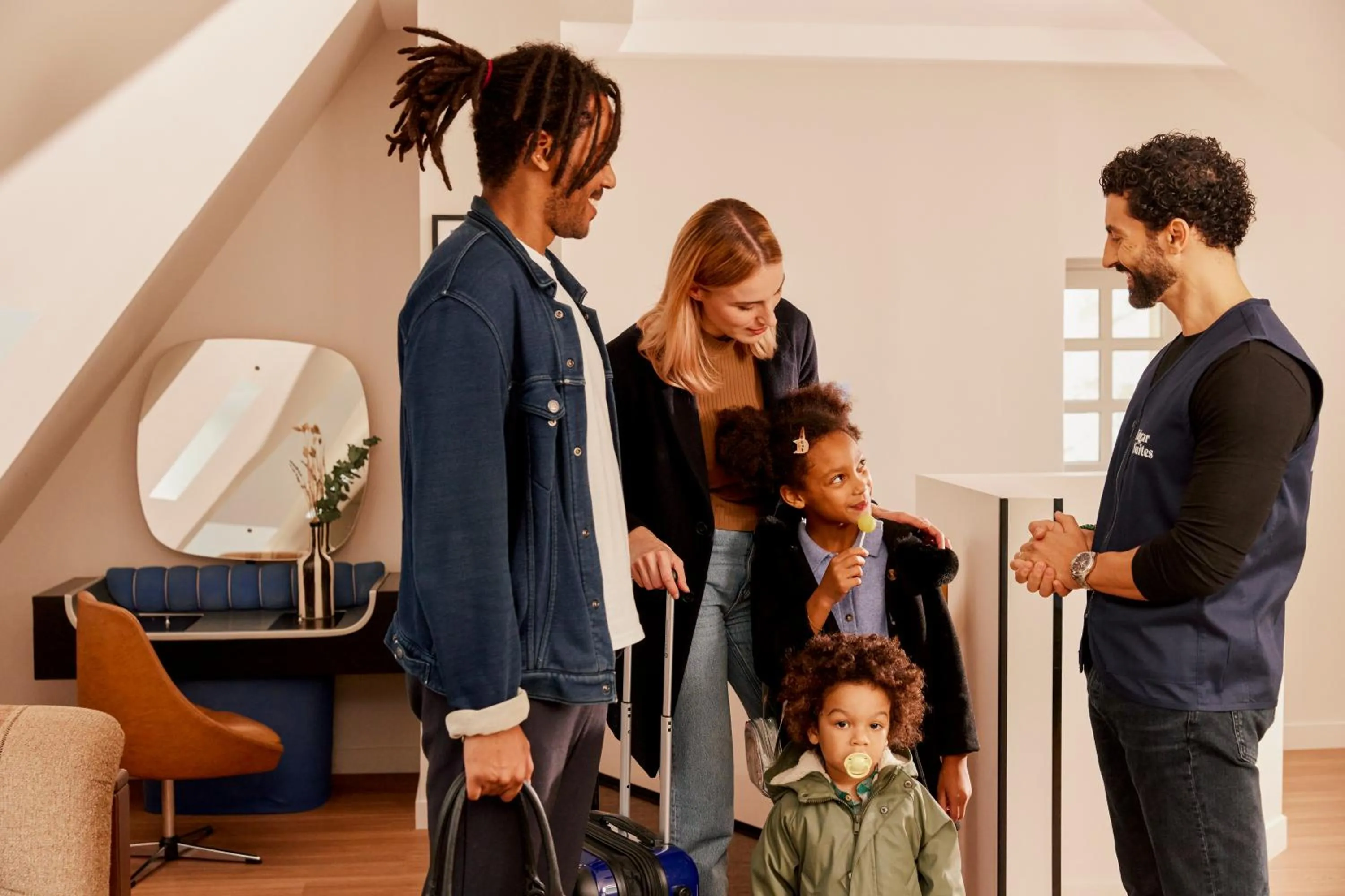 Living room in Edgar Suites Louvre - Jour