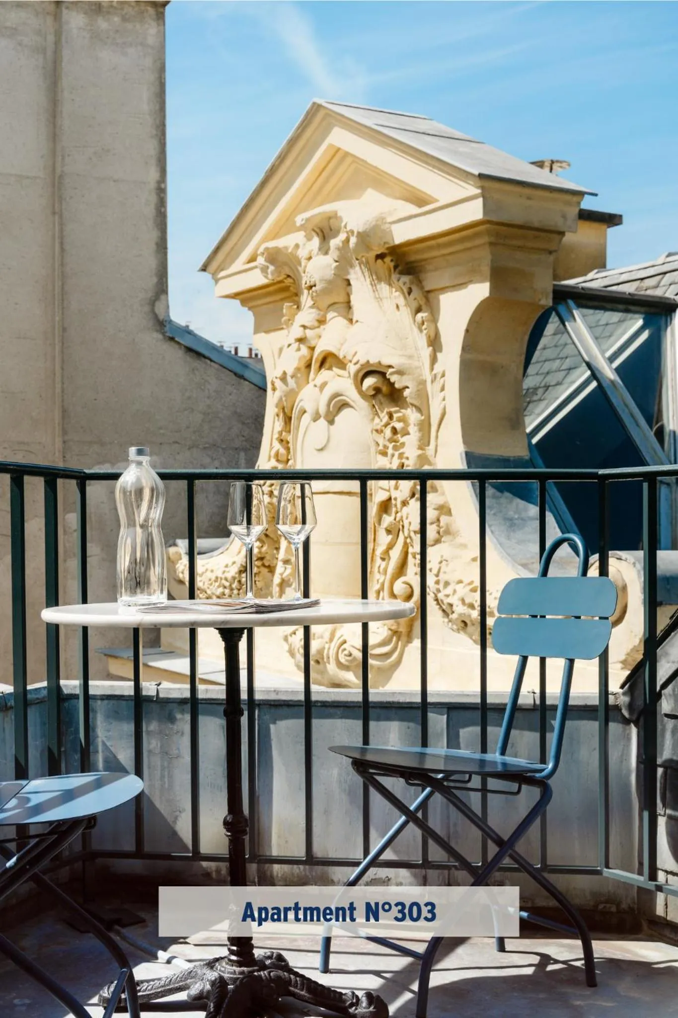 Balcony/Terrace in Edgar Suites Louvre - Jour