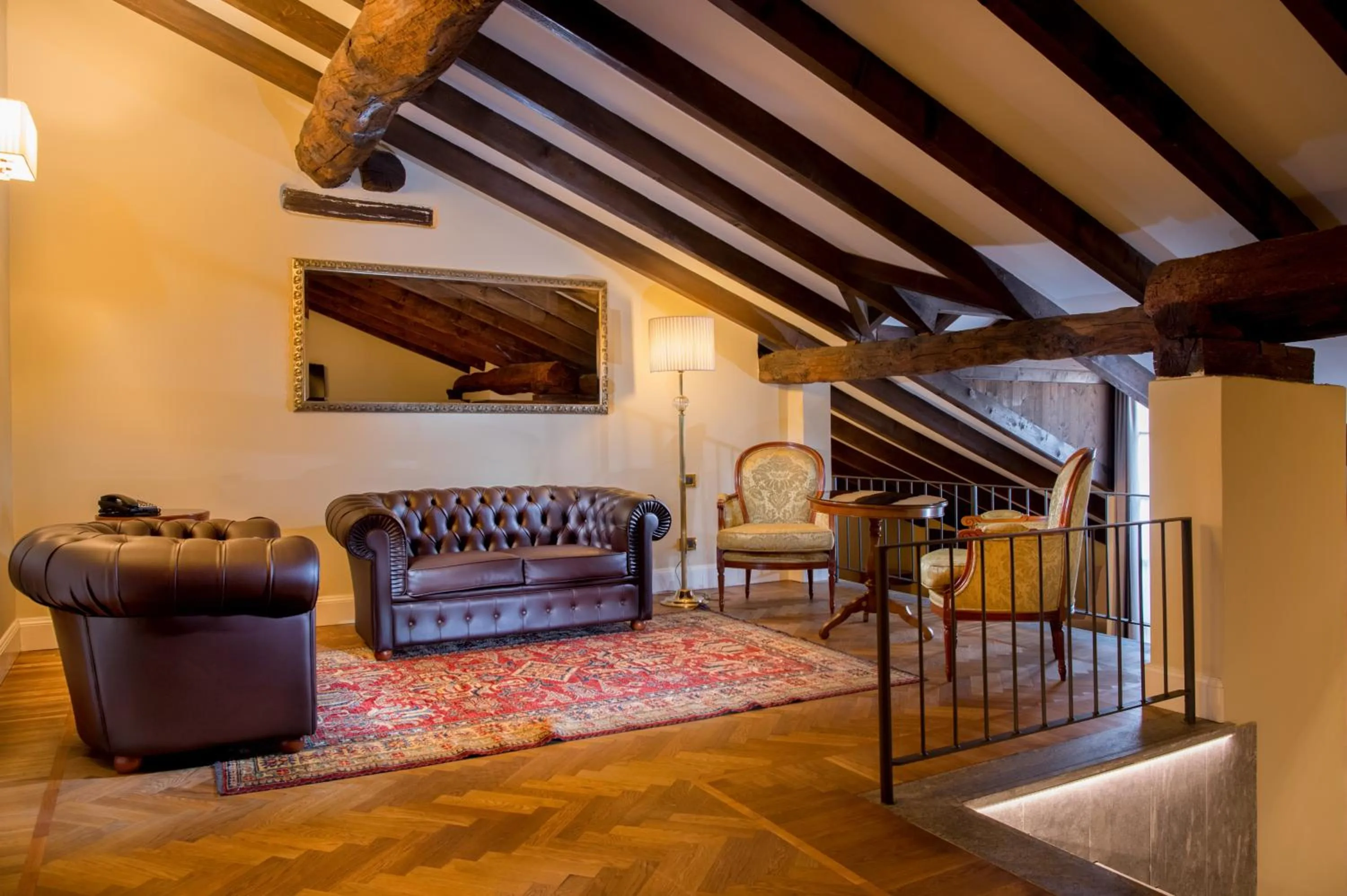 Living room in Grand Hotel Villa Torretta, Curio Collection by Hilton