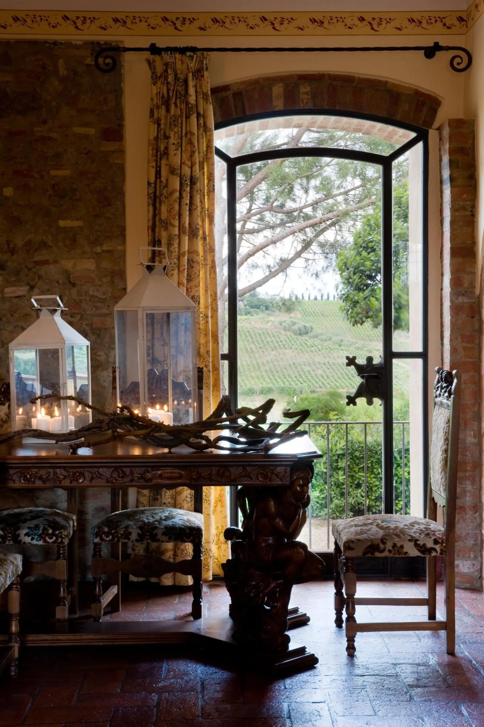 Seating area in Poderi Arcangelo