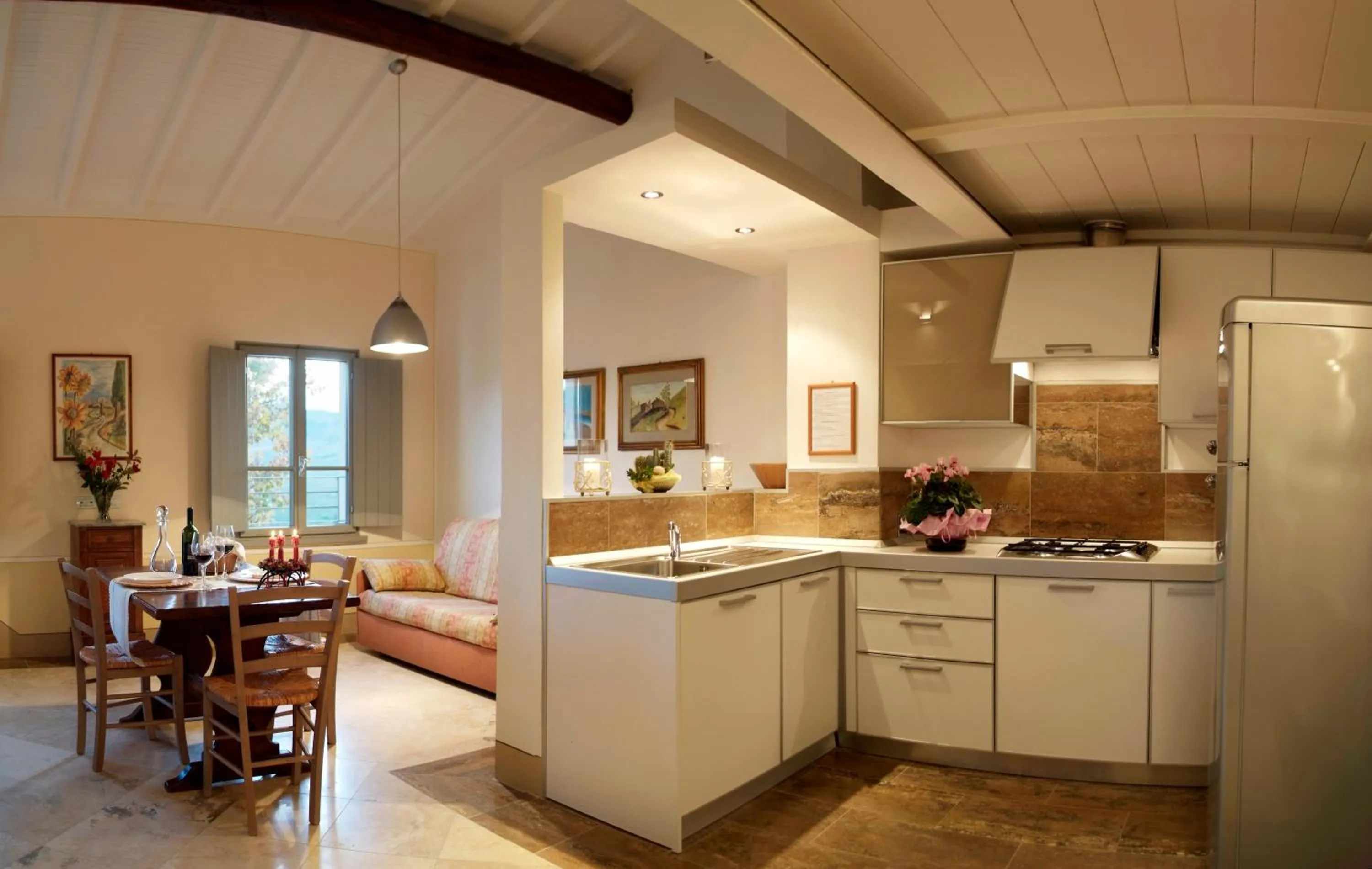 Kitchen or kitchenette in Poderi Arcangelo