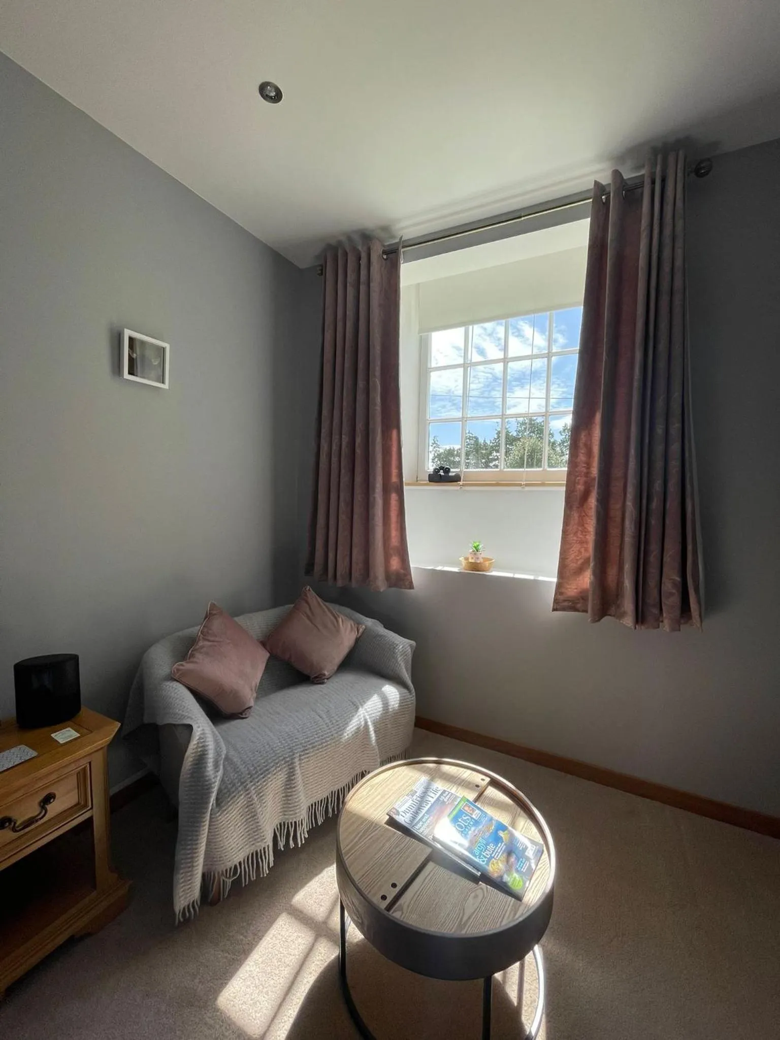Seating area in The Auld Kirk