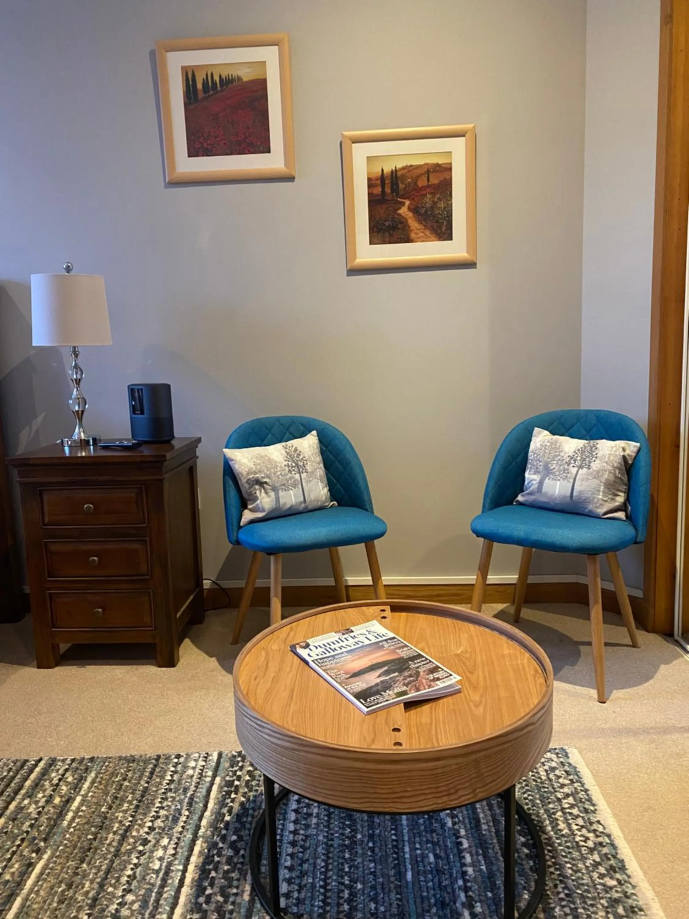 Seating area in The Auld Kirk