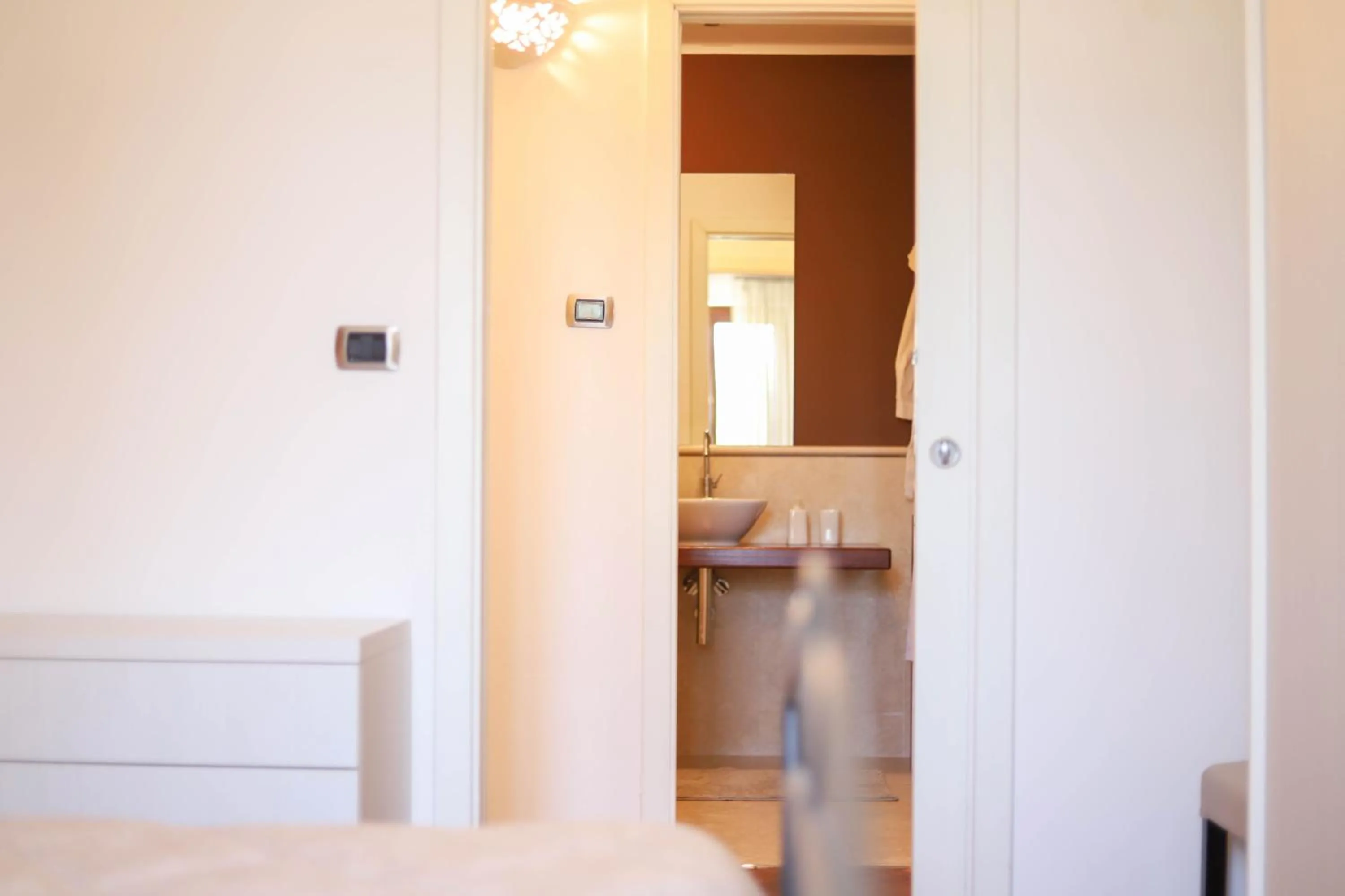 Bathroom, Bed in VILLA LAURETO by Apulia Hospitality