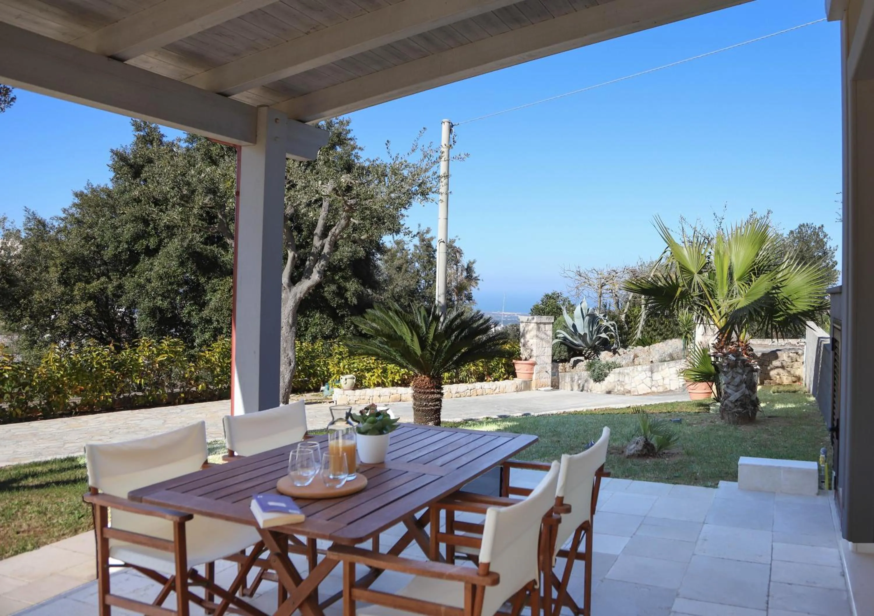 Patio in VILLA LAURETO by Apulia Hospitality