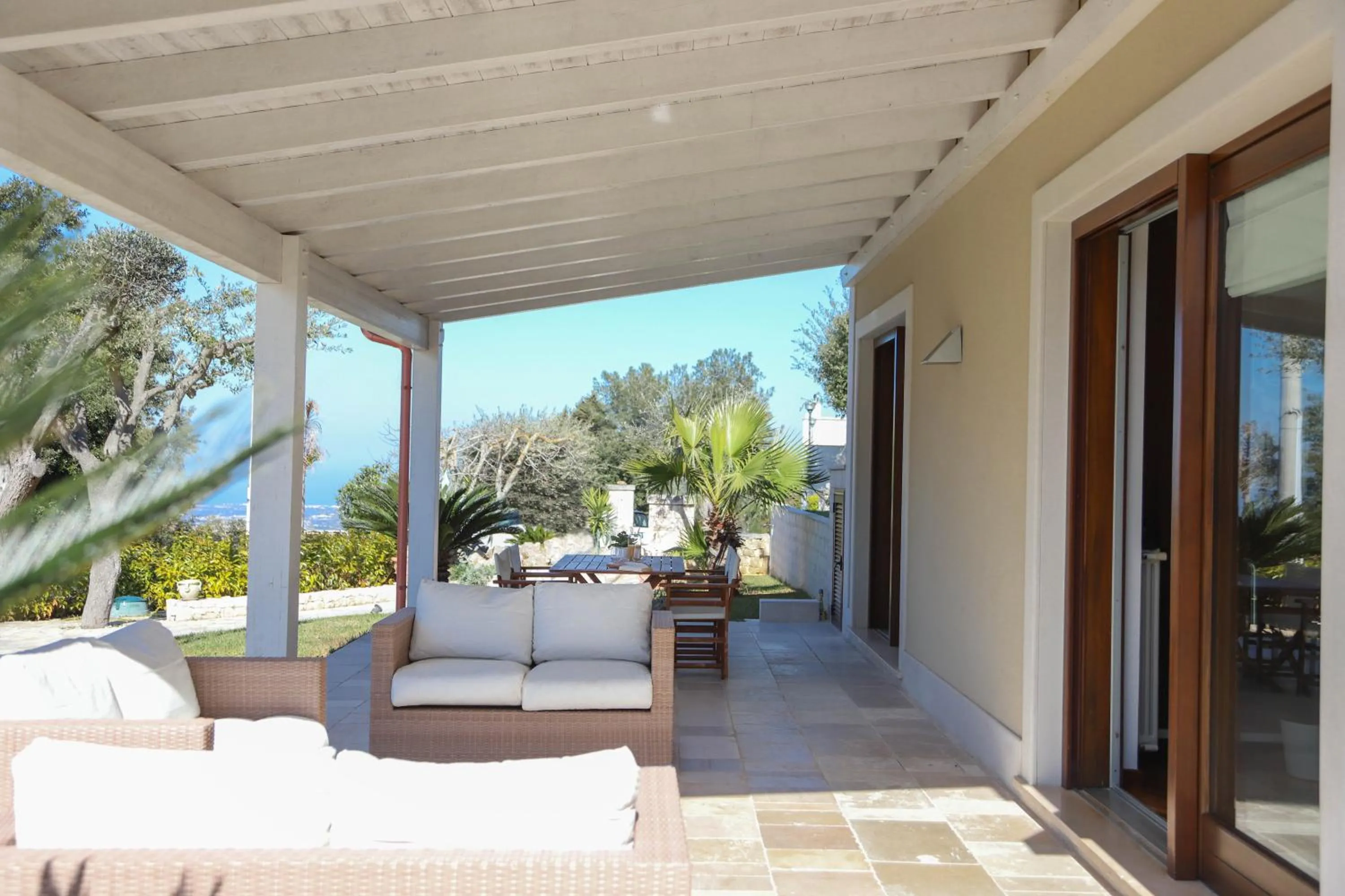 Patio in VILLA LAURETO by Apulia Hospitality