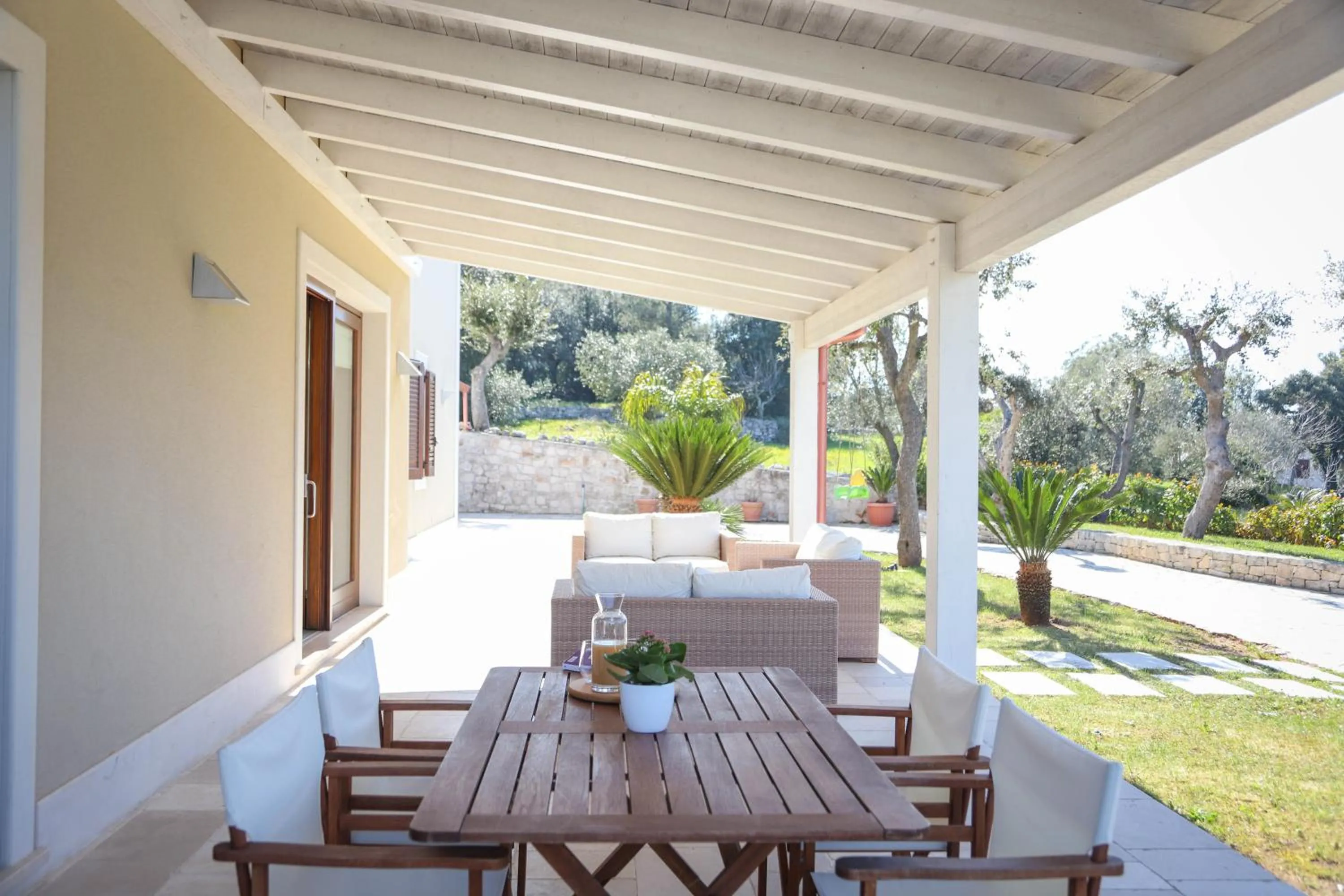 Balcony/Terrace in VILLA LAURETO by Apulia Hospitality