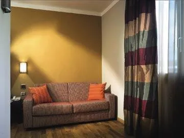 Seating area in Hotel Dei Vicari