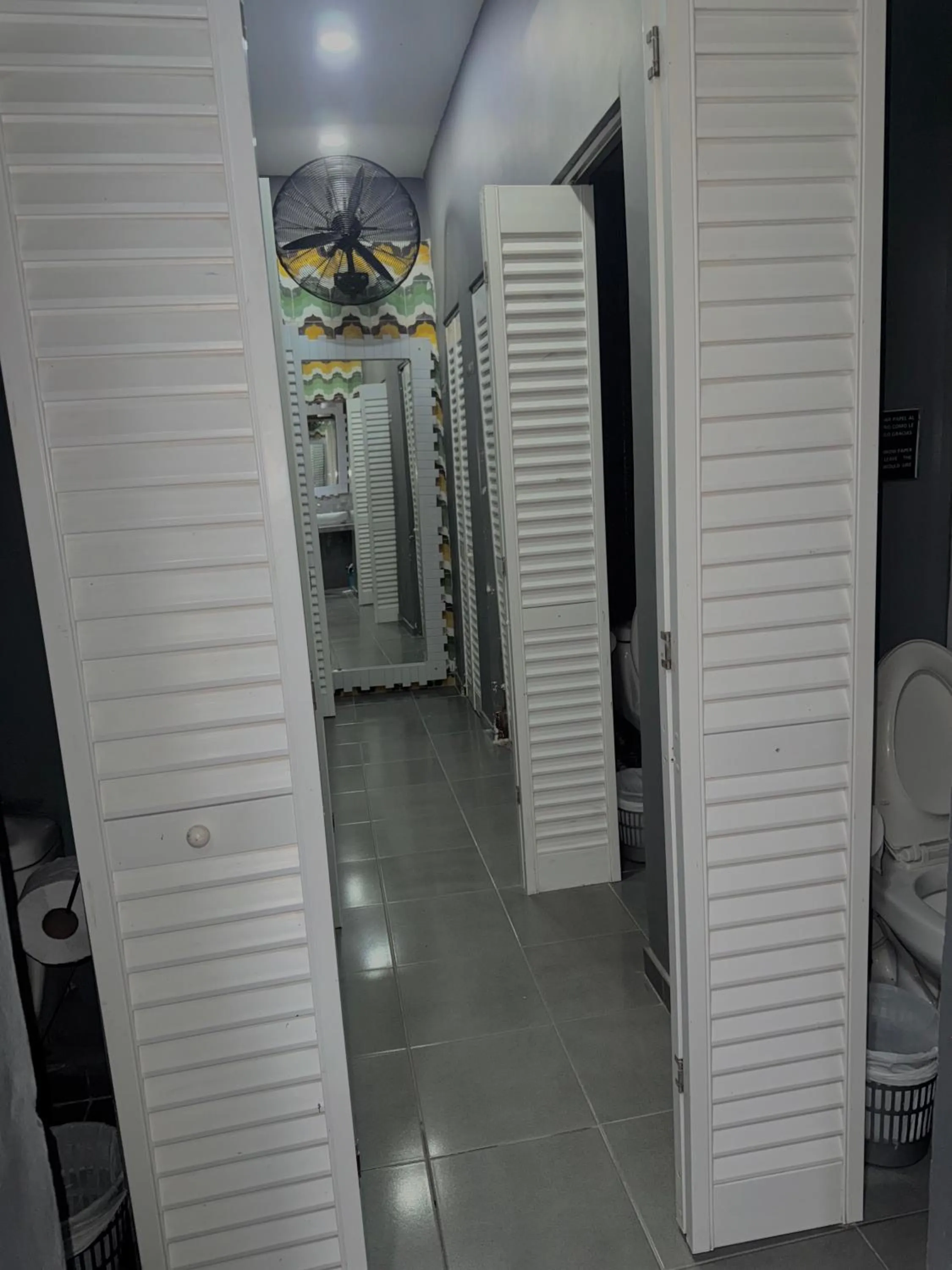 Bathroom in Seven Nights Hostel Cartagena