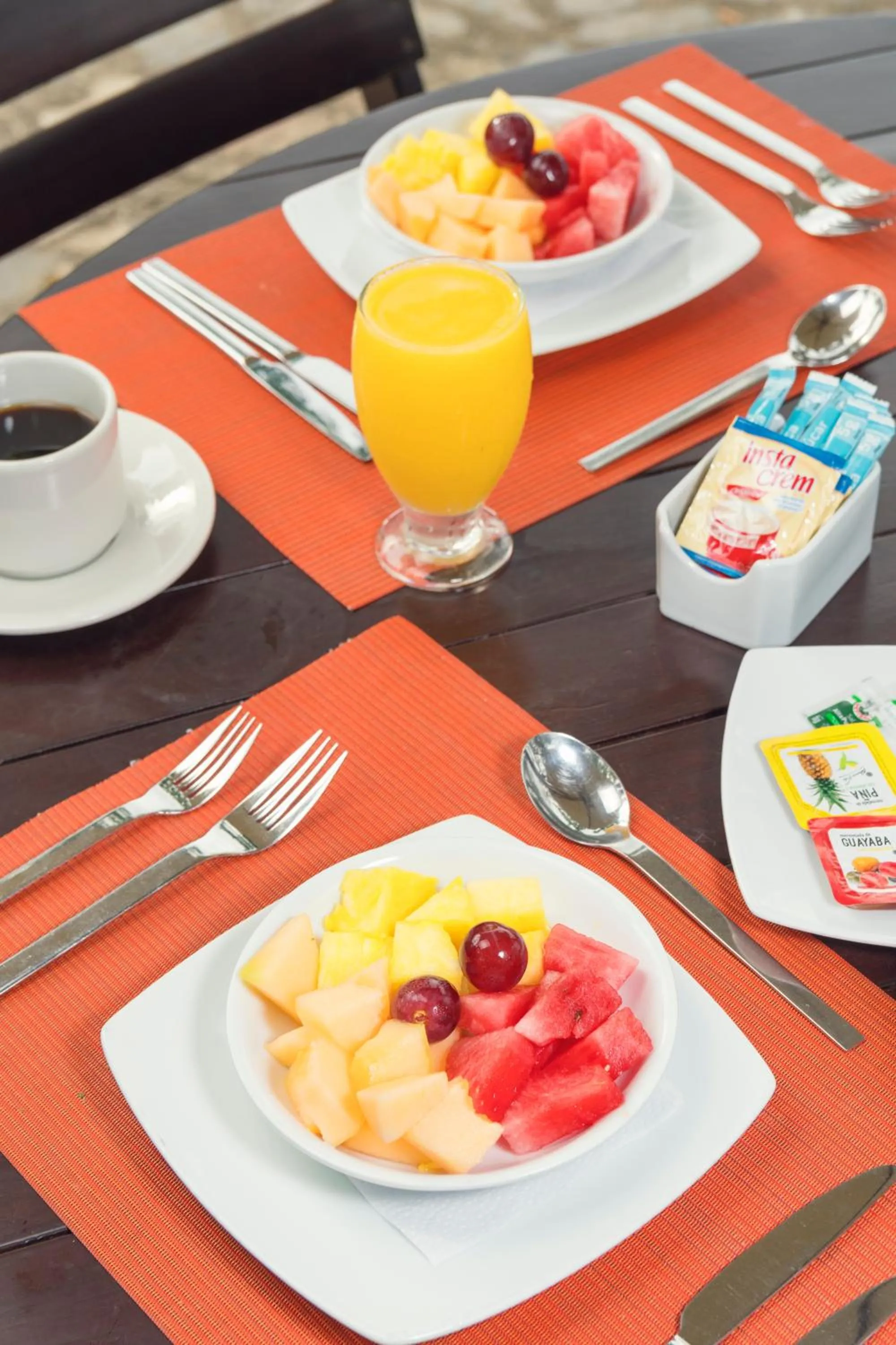Breakfast in Ecohabs Tequendama - Parque Tayrona
