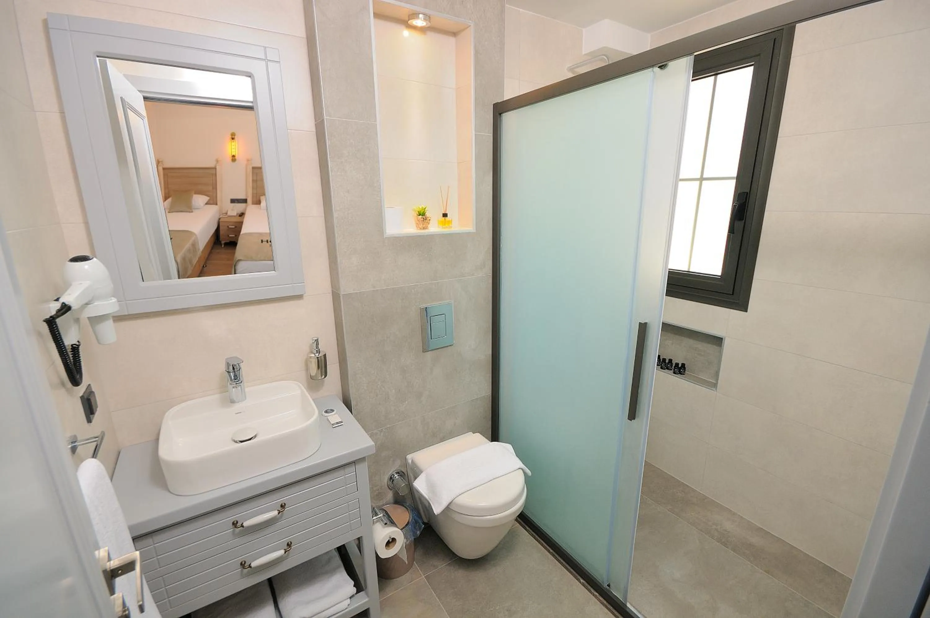 Bathroom in Horasan Hotel