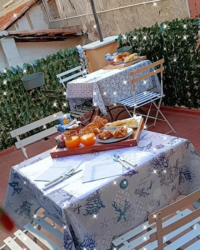 Breakfast in b&b La Rosa dei venti